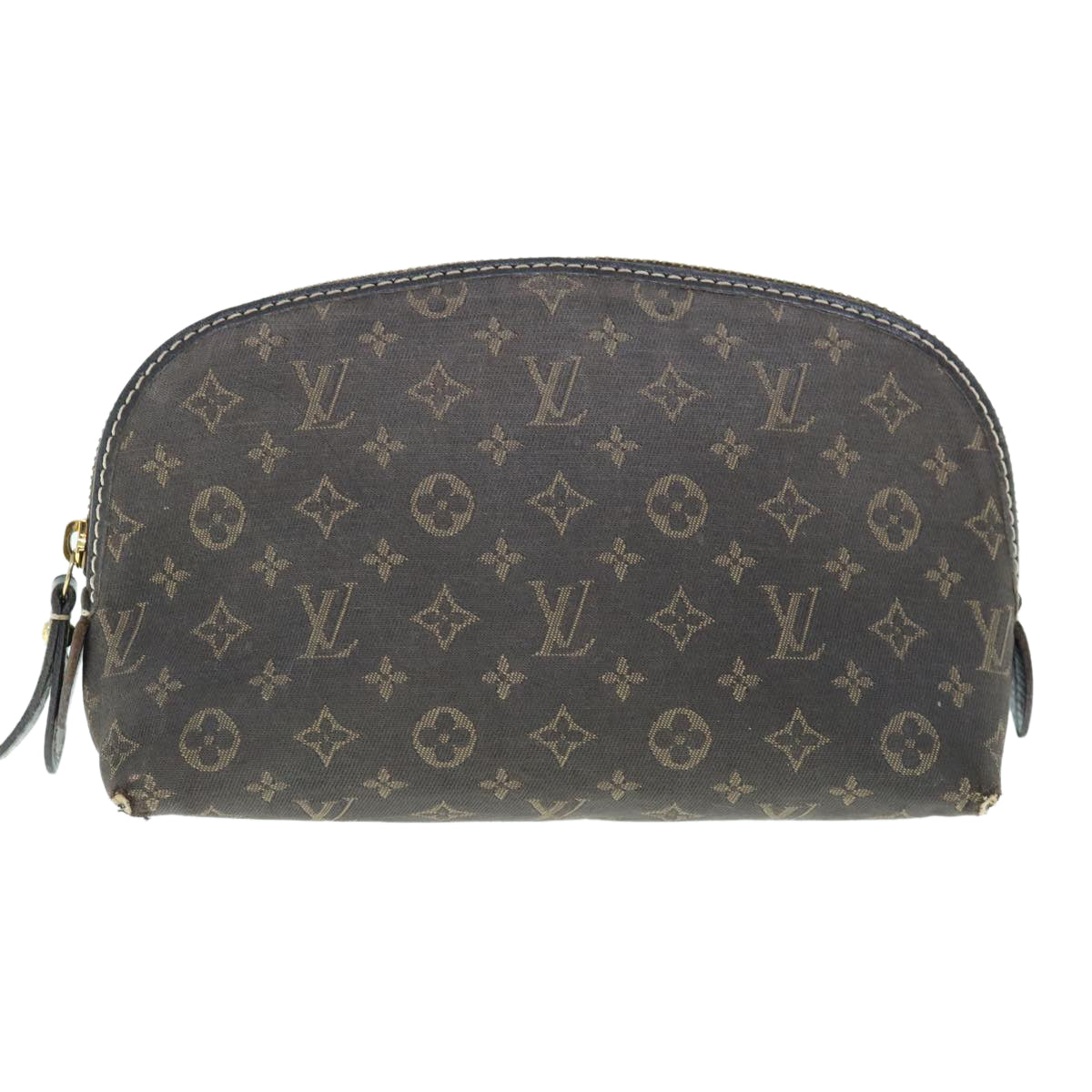 LOUIS VUITTON Monogram Idylle Pochette Cosmetic Pouch Brown M40375 LV 62148