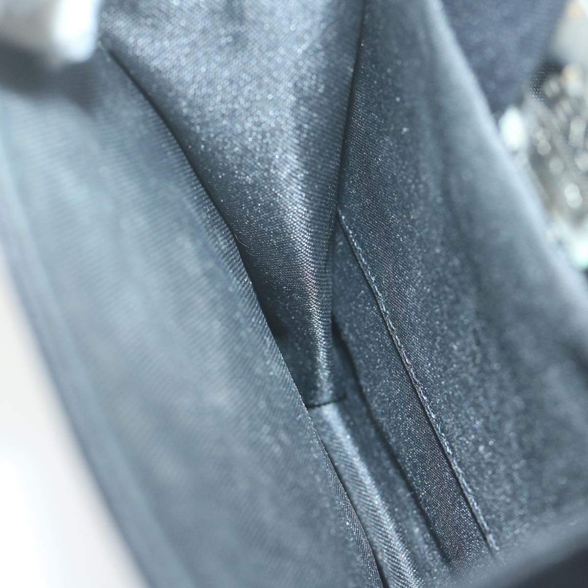 FENDI Mamma Shoulder Bag Nylon Black 62178