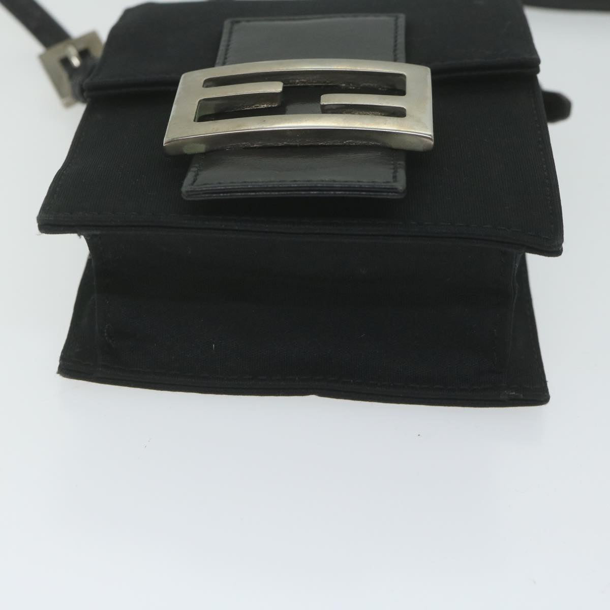 FENDI Mamma Shoulder Bag Nylon Black 62178