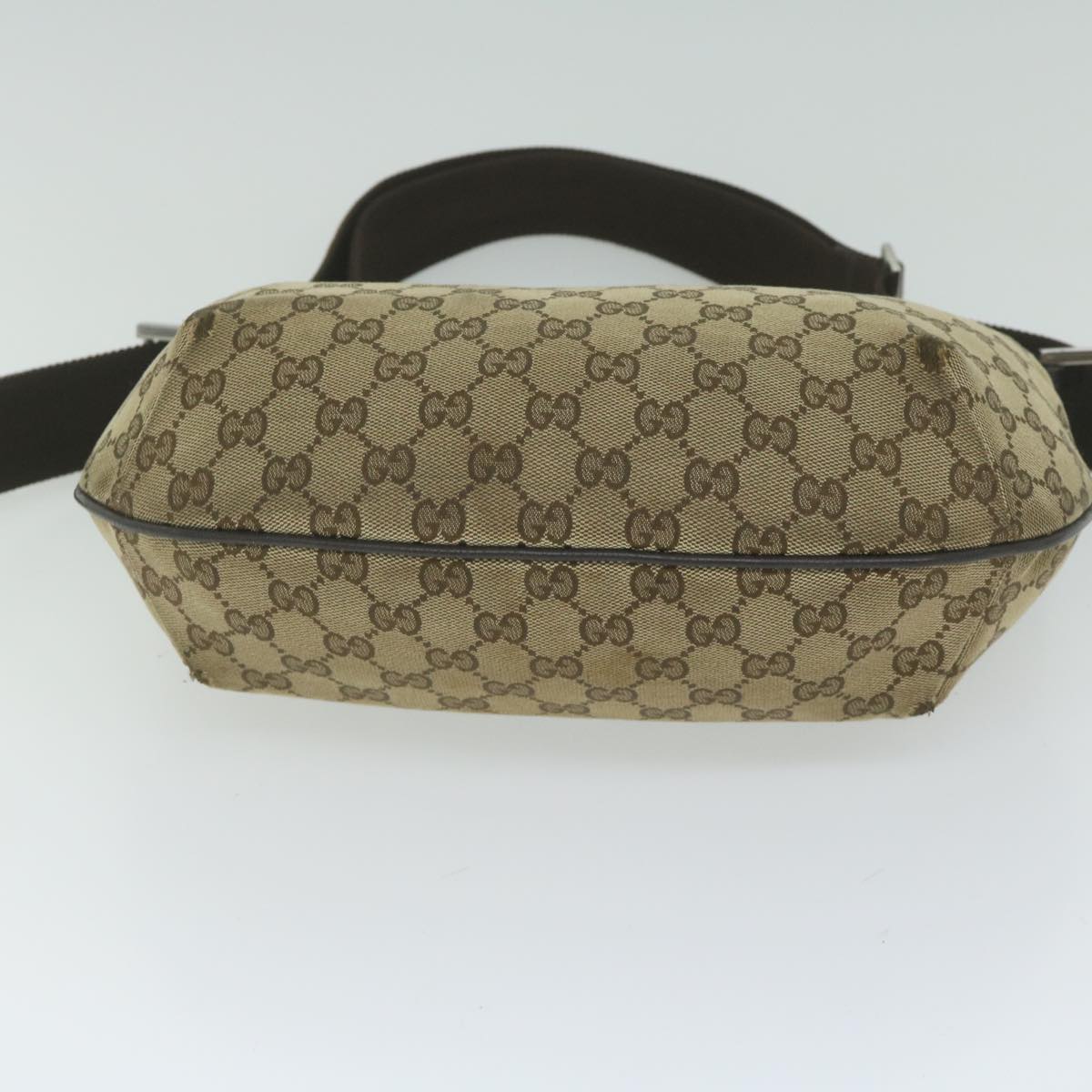 GUCCI GG Canvas Shoulder Bag Beige 181092 62236