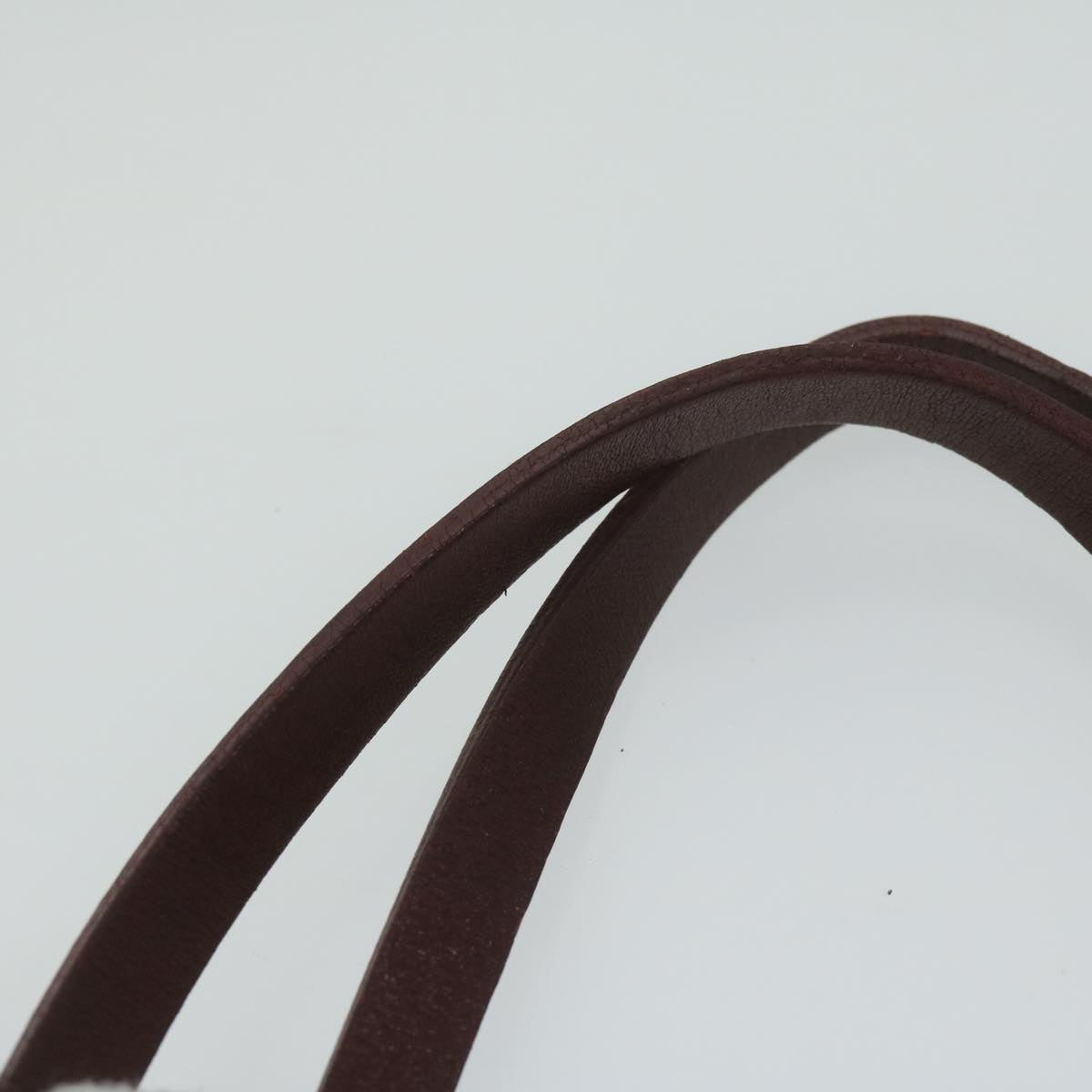 FENDI Zucchino Canvas Hand Bag Red 62237