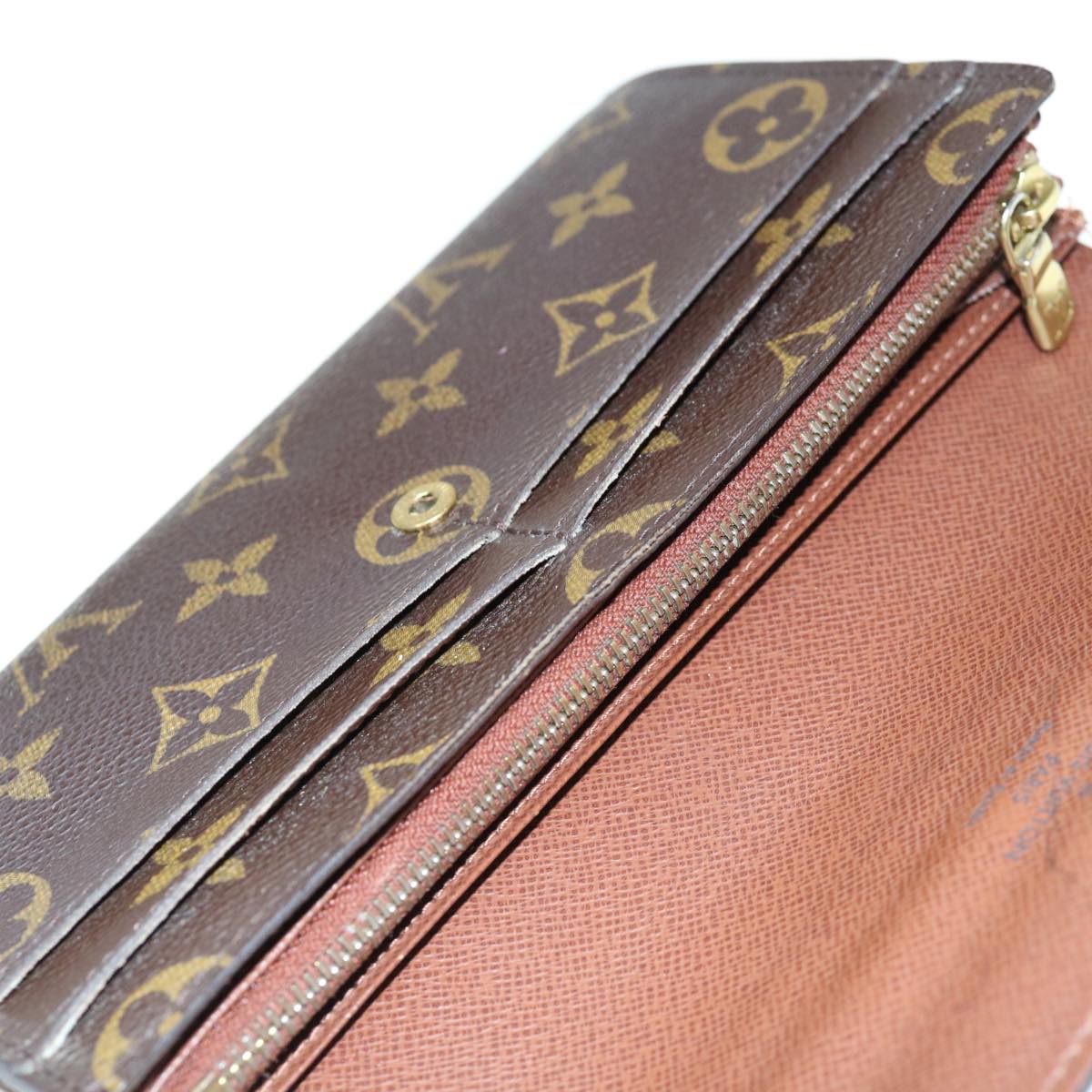 LOUIS VUITTON Monogram Portefeuille Sarah Long Wallet M60531 LV 62254