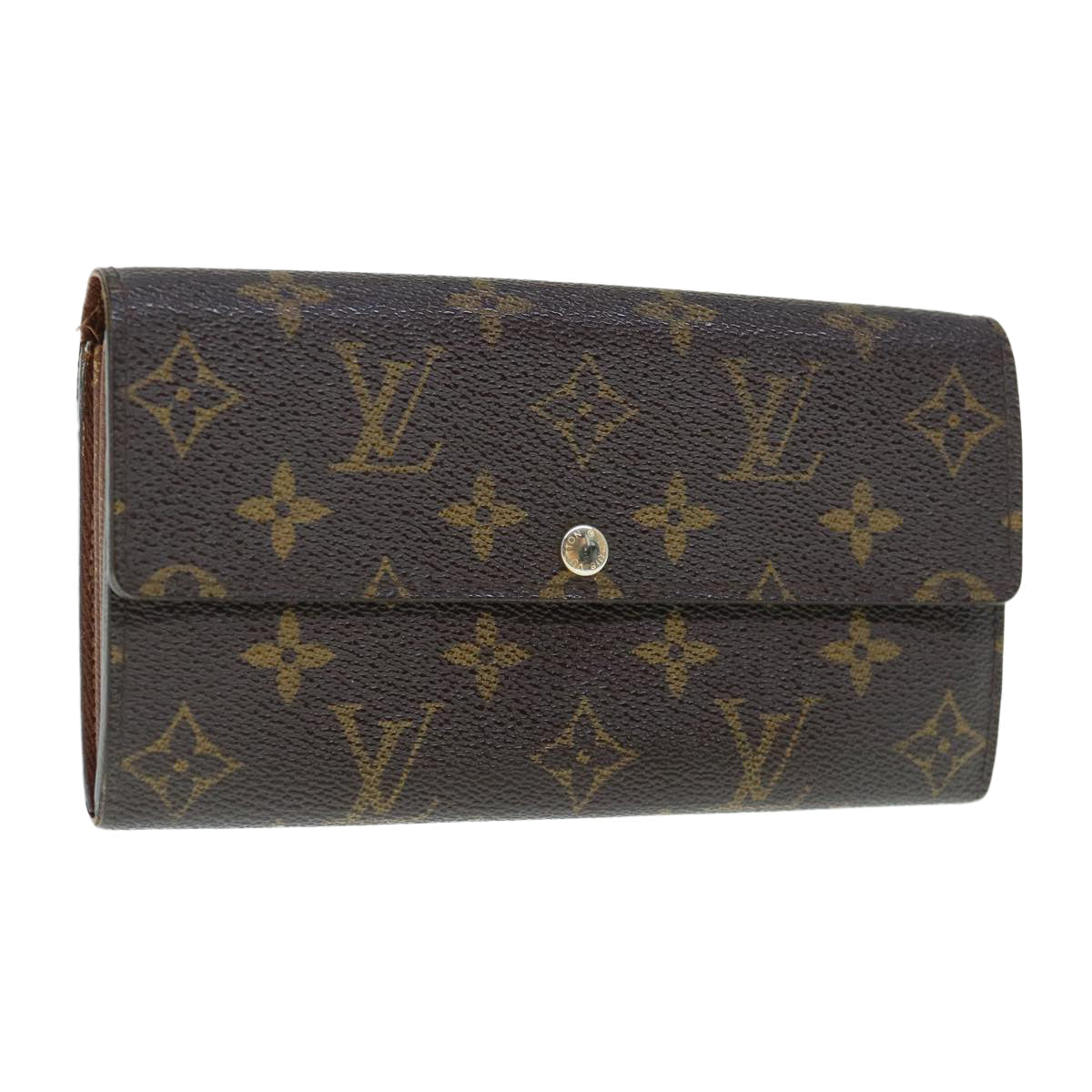 LOUIS VUITTON Monogram Portefeuille Sarah Long Wallet M60531 LV 62254