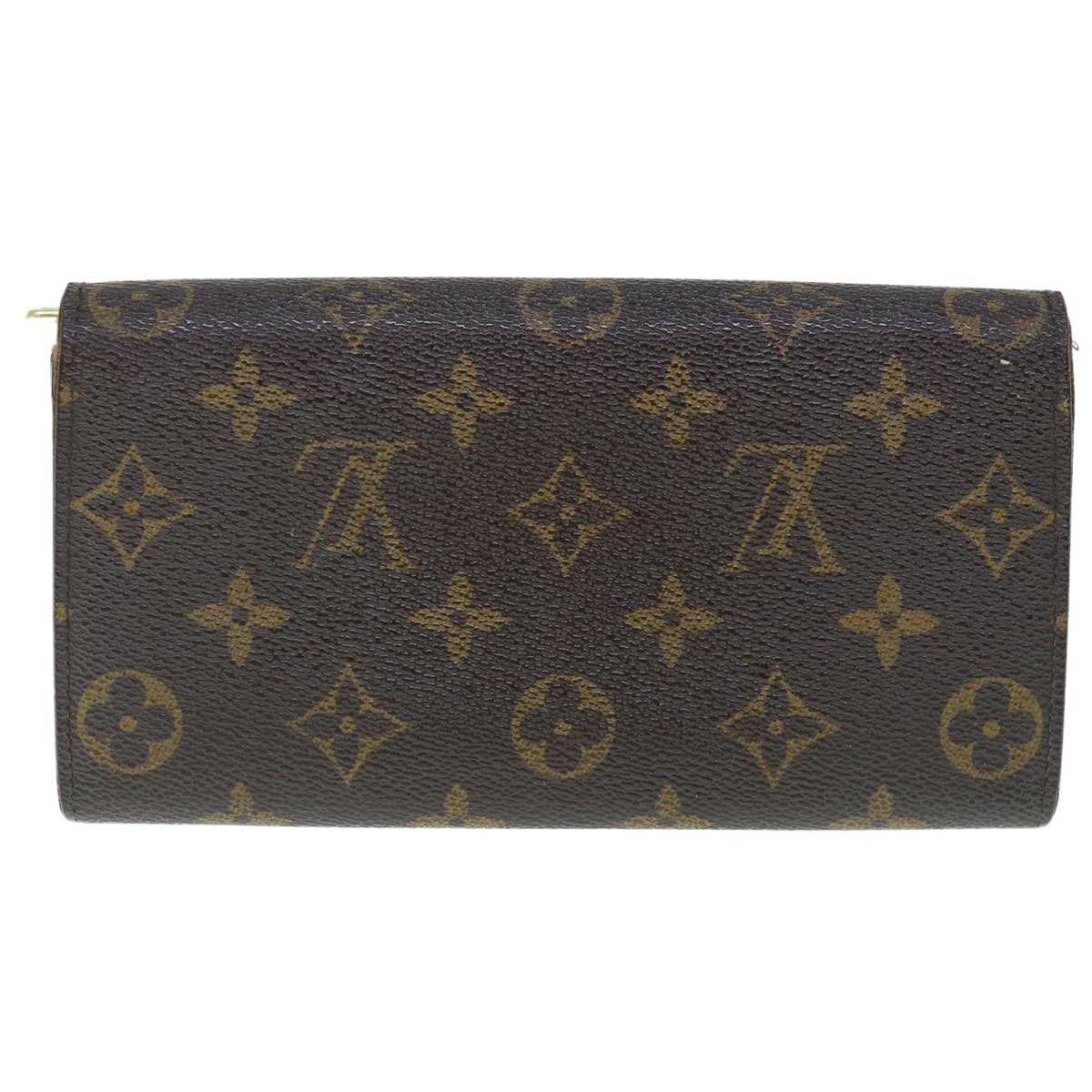 LOUIS VUITTON Monogram Portefeuille Sarah Long Wallet M60531 LV 62254