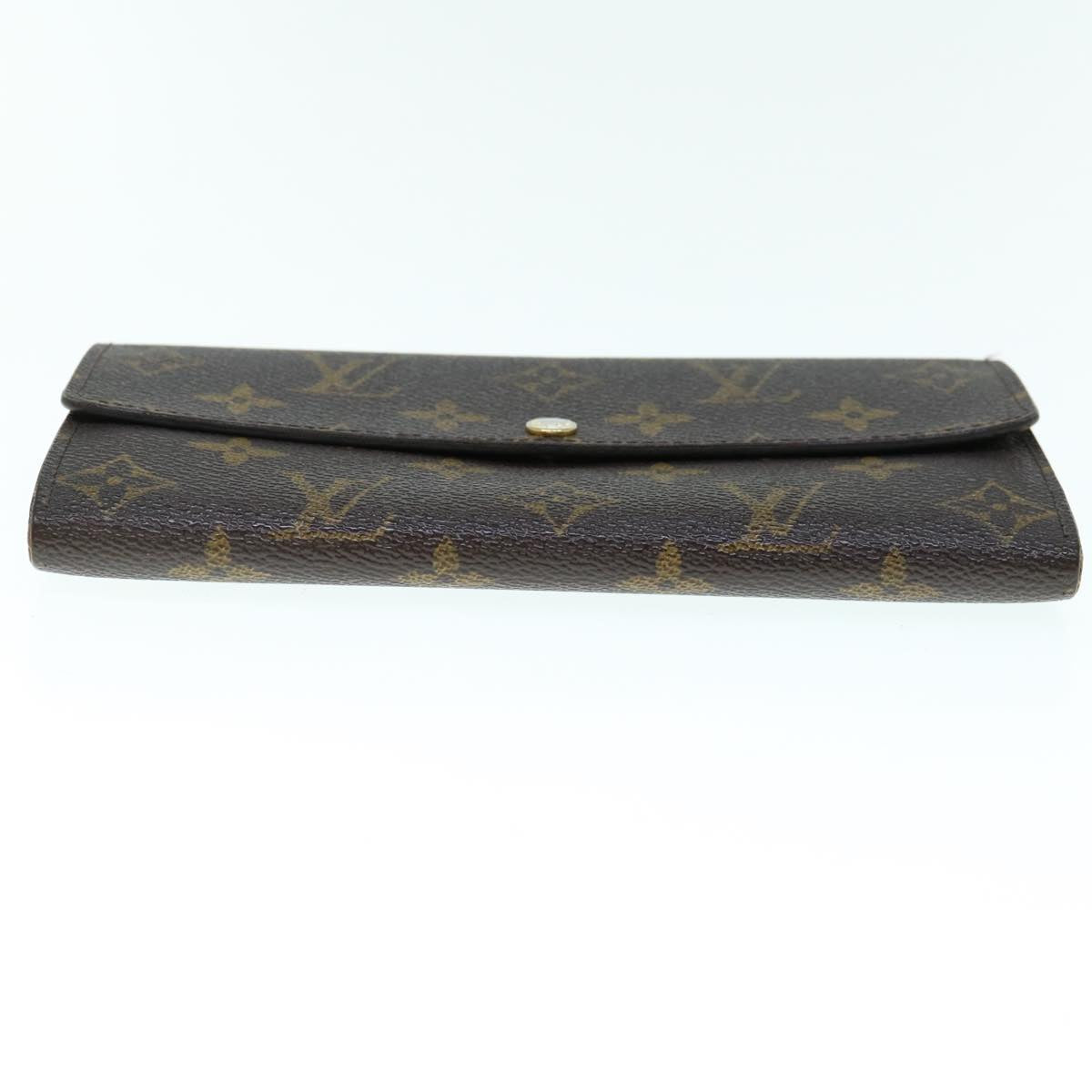 LOUIS VUITTON Monogram Portefeuille Sarah Long Wallet M60531 LV 62254