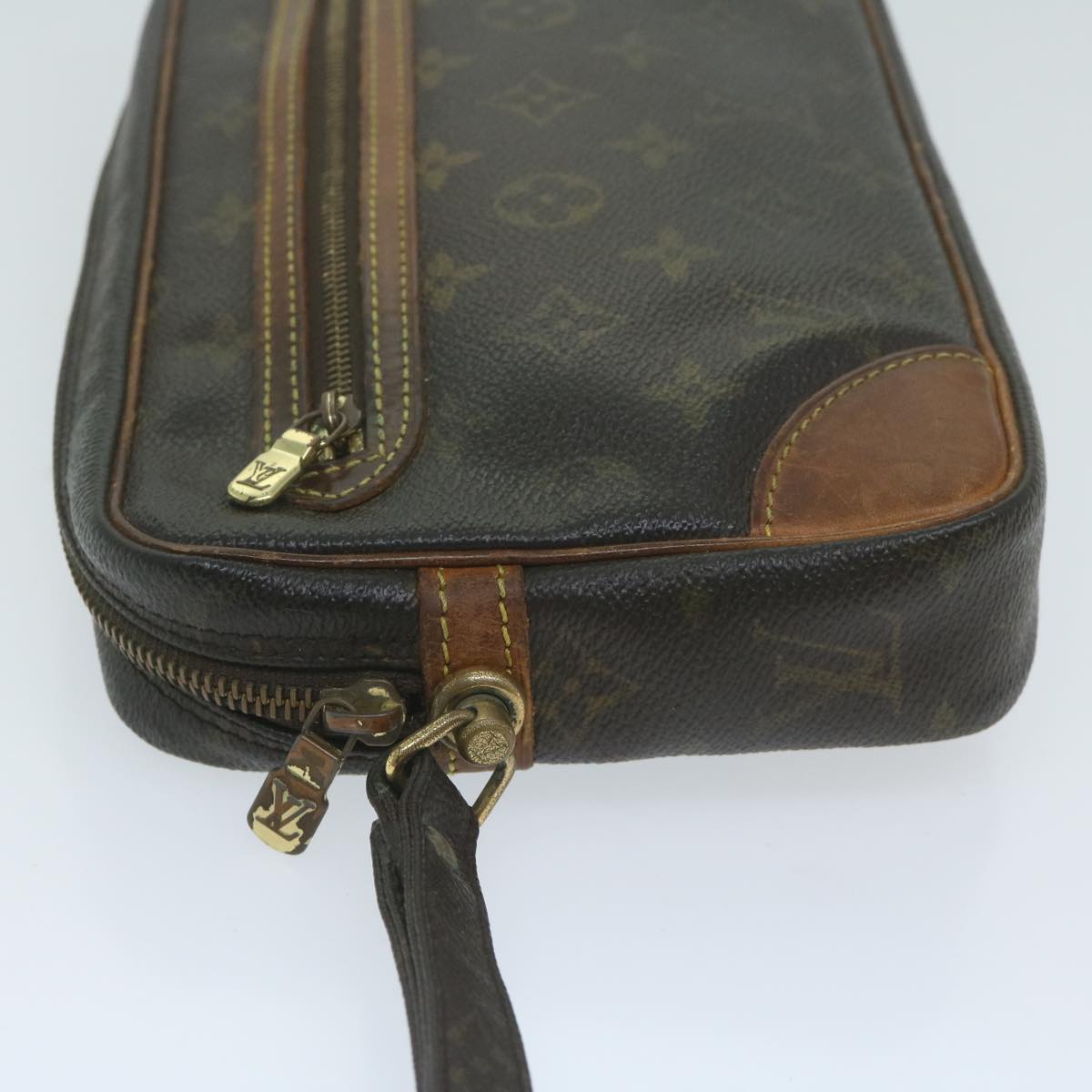 LOUIS VUITTON Monogram Marly Dragonne GM Clutch Bag M51825 LV 62449