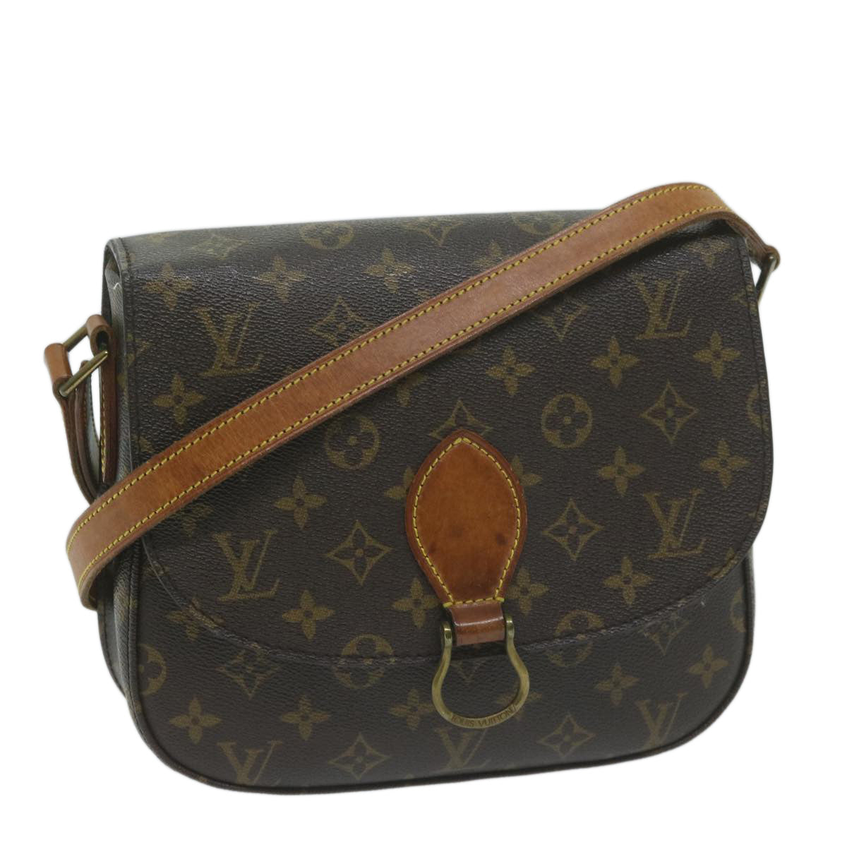 LOUIS VUITTON Monogram Saint Cloud GM Shoulder Bag M51242 LV 62450
