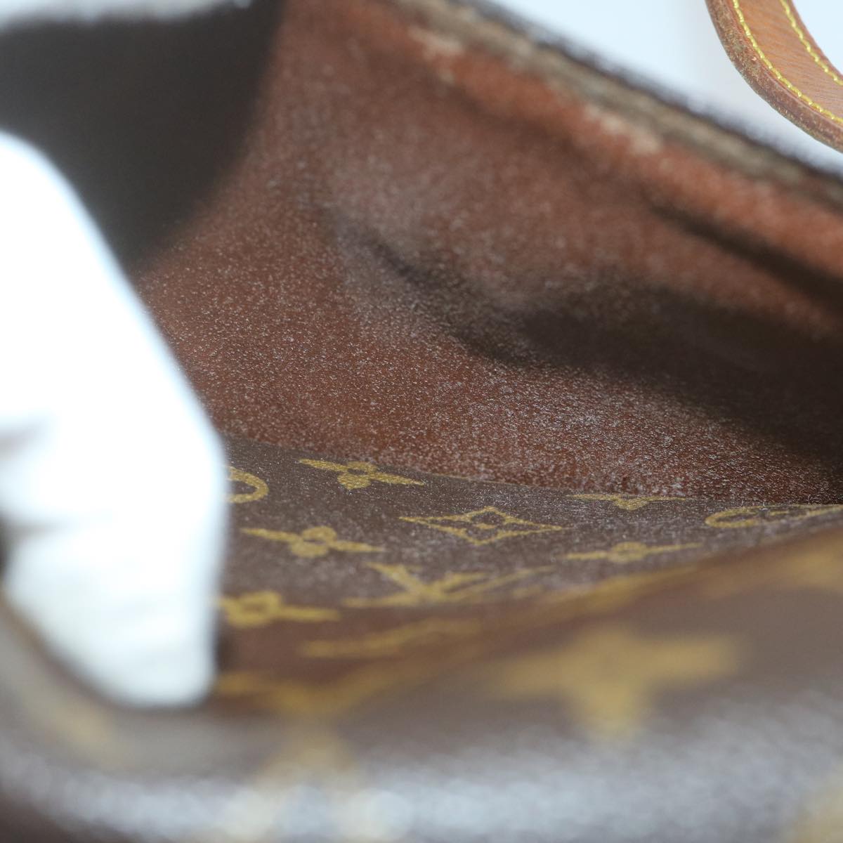 LOUIS VUITTON Monogram Saint Cloud GM Shoulder Bag M51242 LV 62450