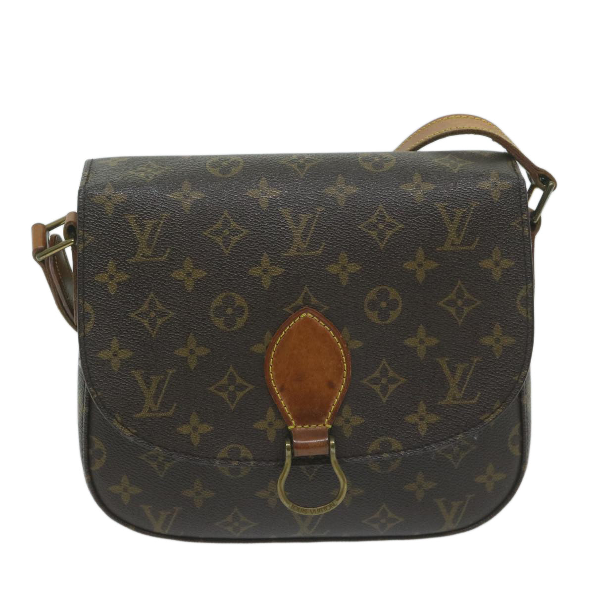 LOUIS VUITTON Monogram Saint Cloud GM Shoulder Bag M51242 LV 62450