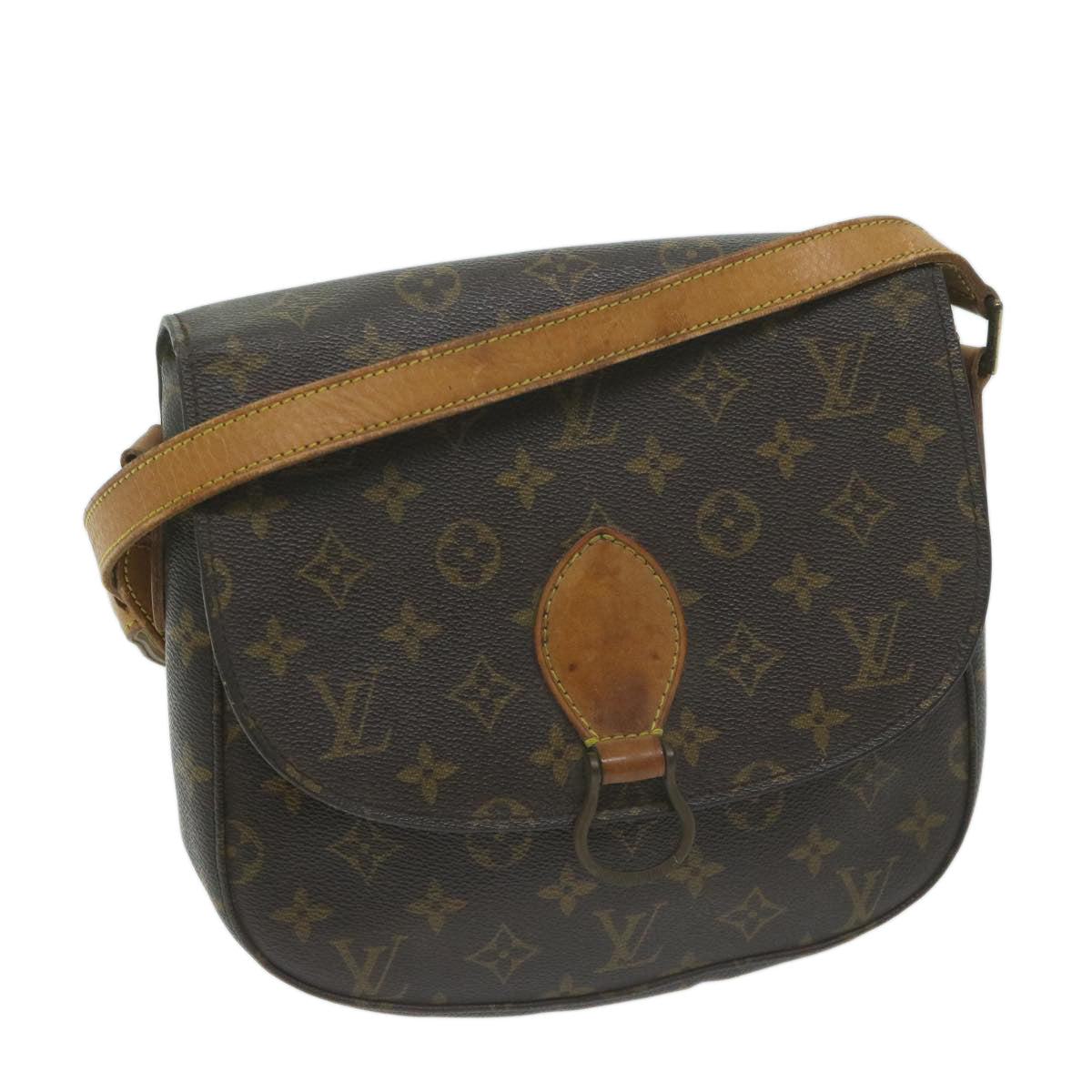 LOUIS VUITTON Monogram Saint Cloud GM Shoulder Bag M51242 LV 62452