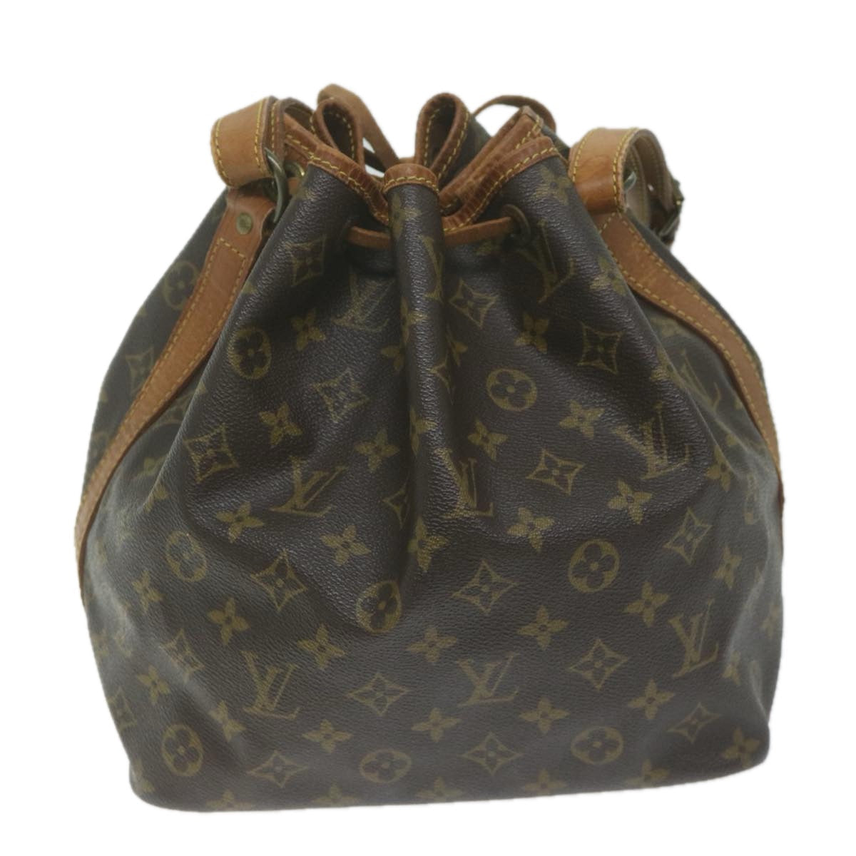 LOUIS VUITTON Monogram Petit Noe Shoulder Bag M42226 LV 62510