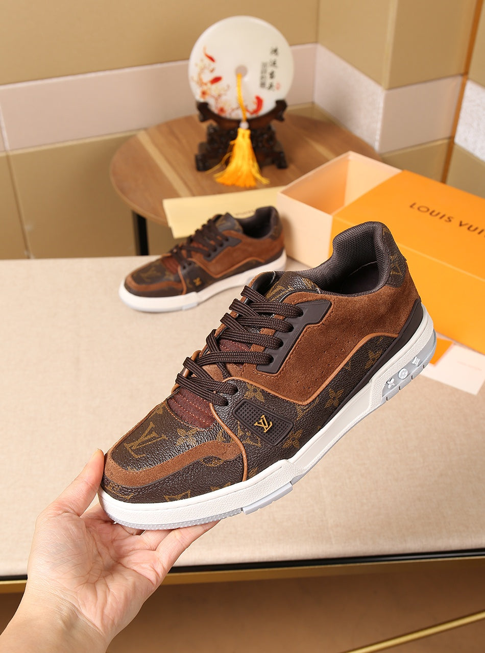 GLM - LUV SurfaGLM In GLMnogram Brown Sneaker