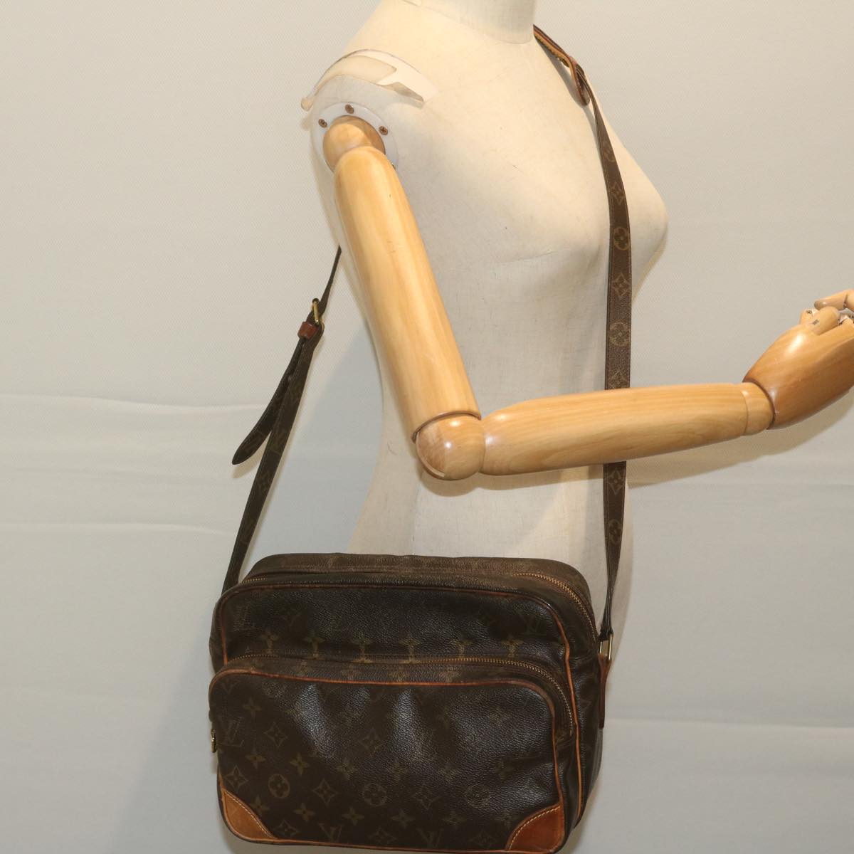 LOUIS VUITTON Monogram Nile Shoulder Bag M45244 LV 62541