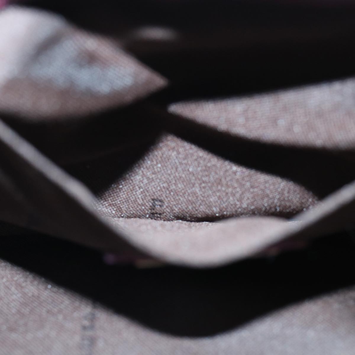 FENDI Zucca Canvas Hand Bag 2way Purple Pink 62577