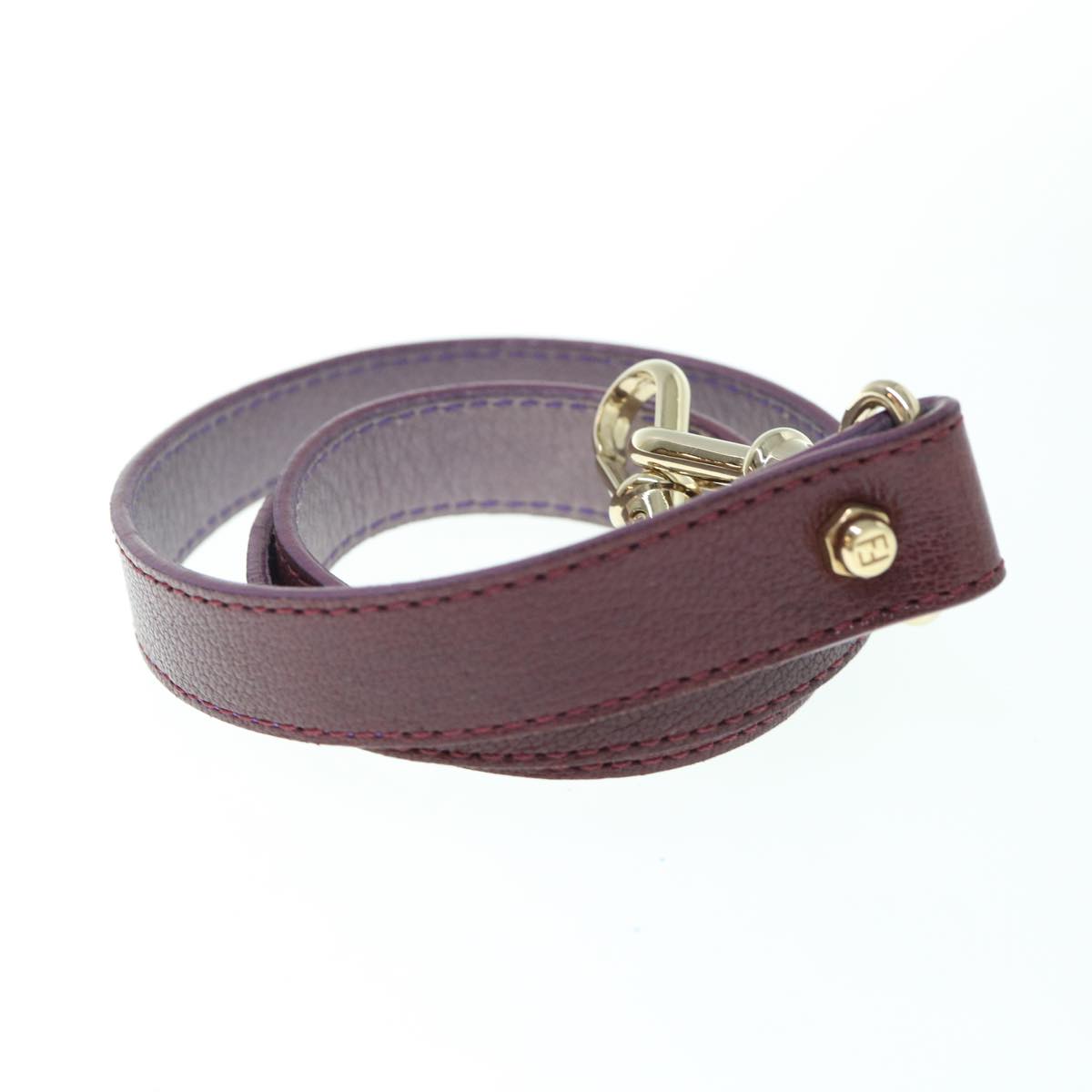 FENDI Zucca Canvas Hand Bag 2way Purple Pink 62577