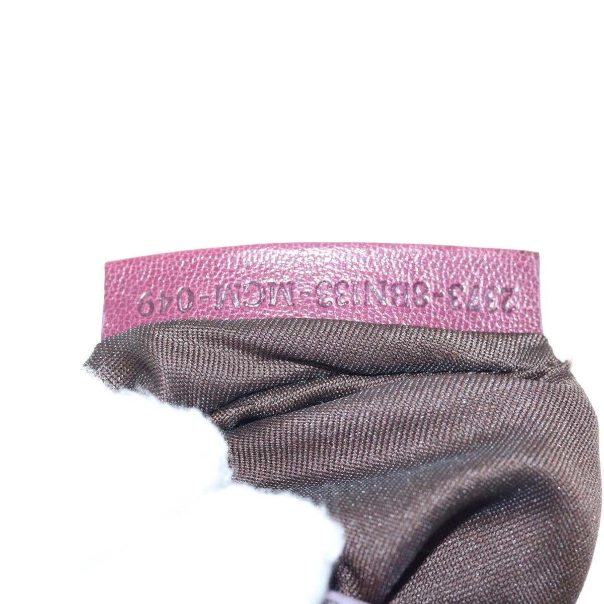 FENDI Zucca Canvas Hand Bag 2way Purple Pink 62577