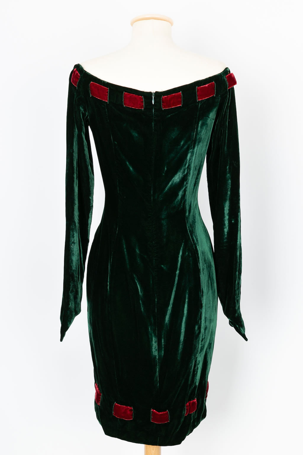 Robe en velours Junko Shimada