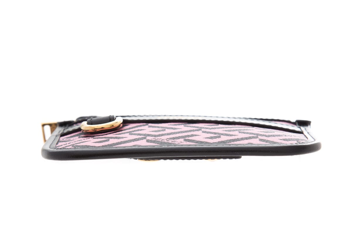Versace Pink La Greca Wallet