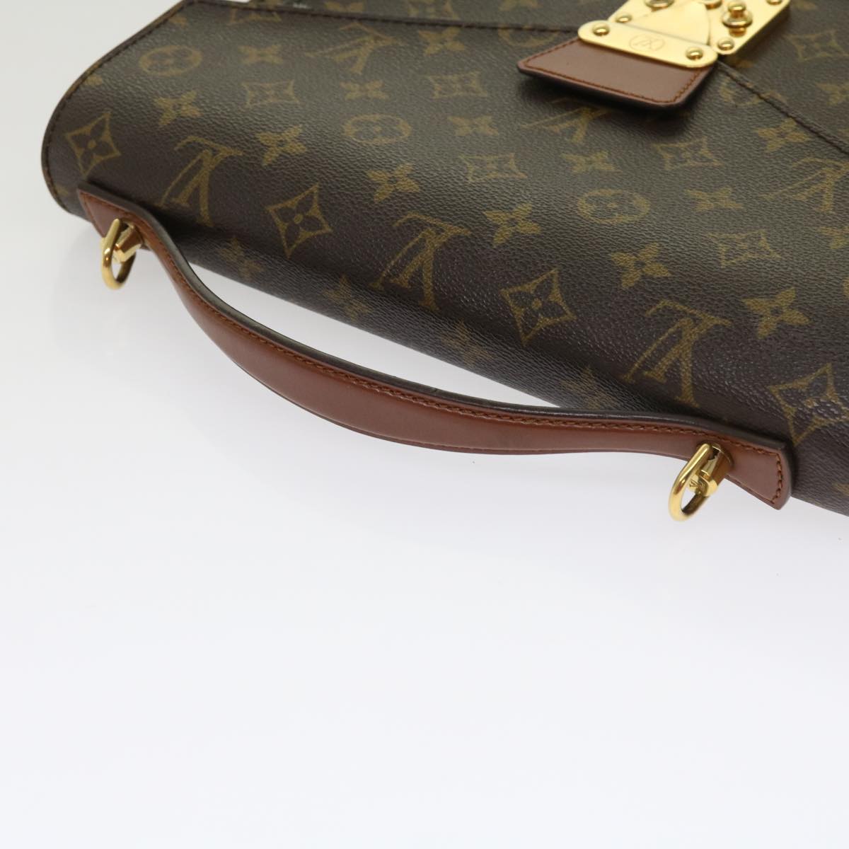 LOUIS VUITTON Monogram Monceau 28 Hand Bag 2way M51185 LV 62788