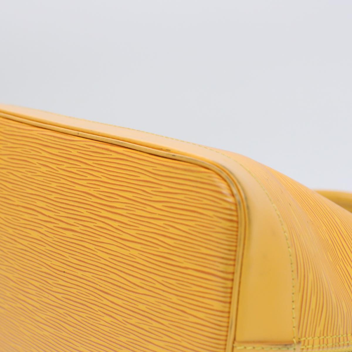 LOUIS VUITTON Epi Alma Hand Bag Tassili Yellow M52149 LV 62790