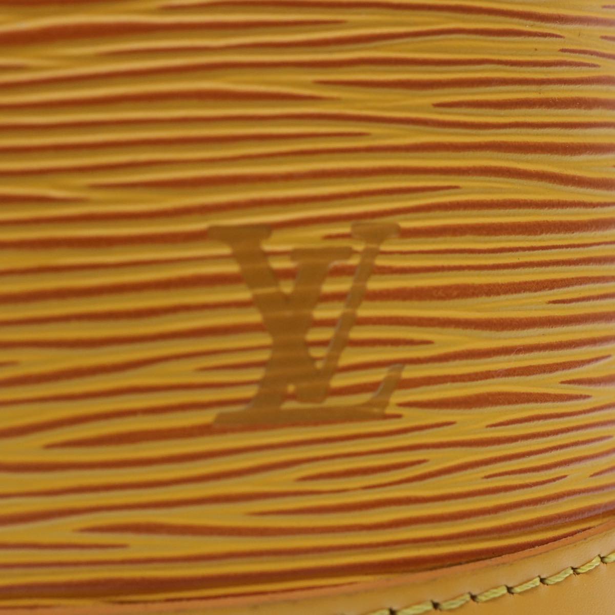 LOUIS VUITTON Epi Alma Hand Bag Tassili Yellow M52149 LV 62790