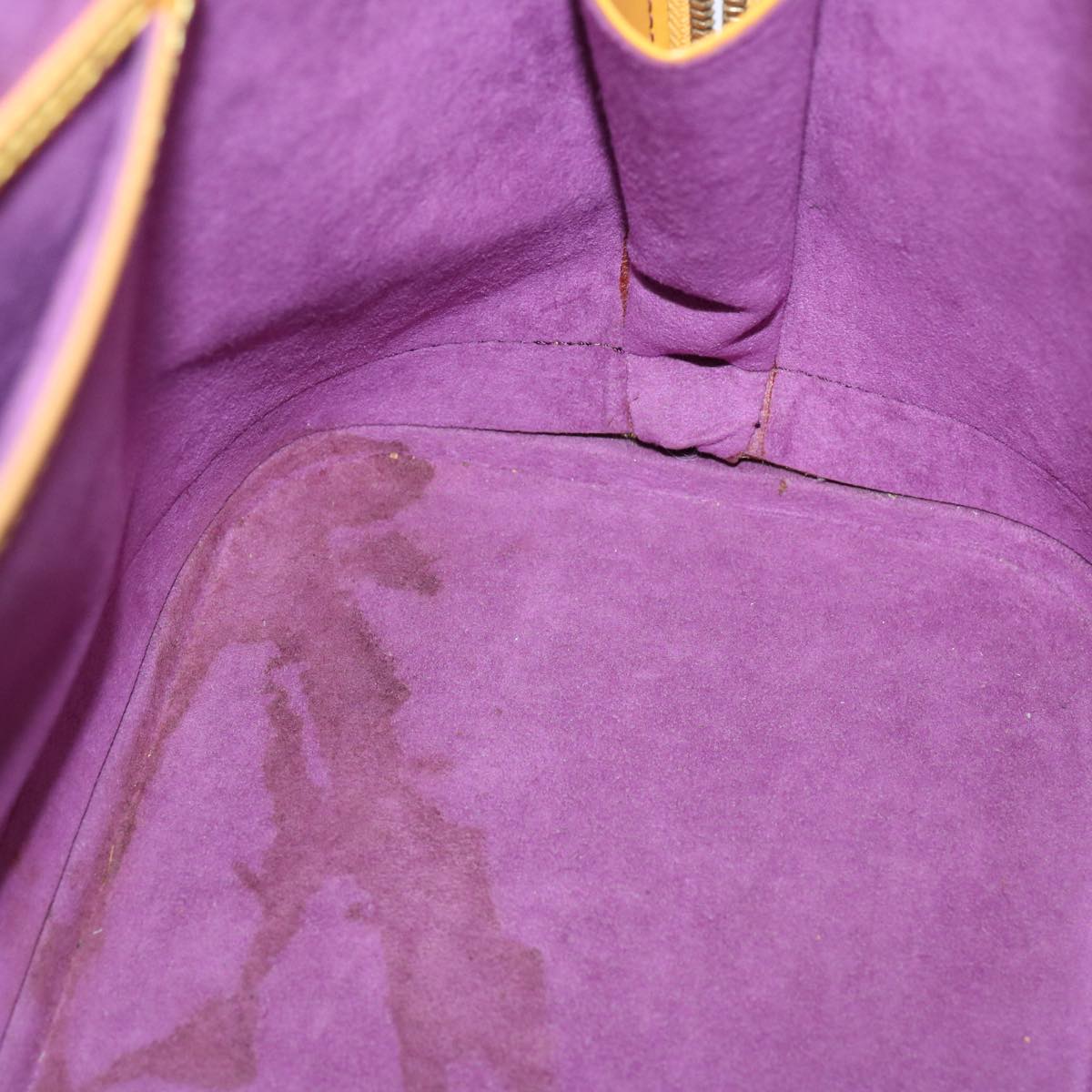 LOUIS VUITTON Epi Alma Hand Bag Tassili Yellow M52149 LV 62790