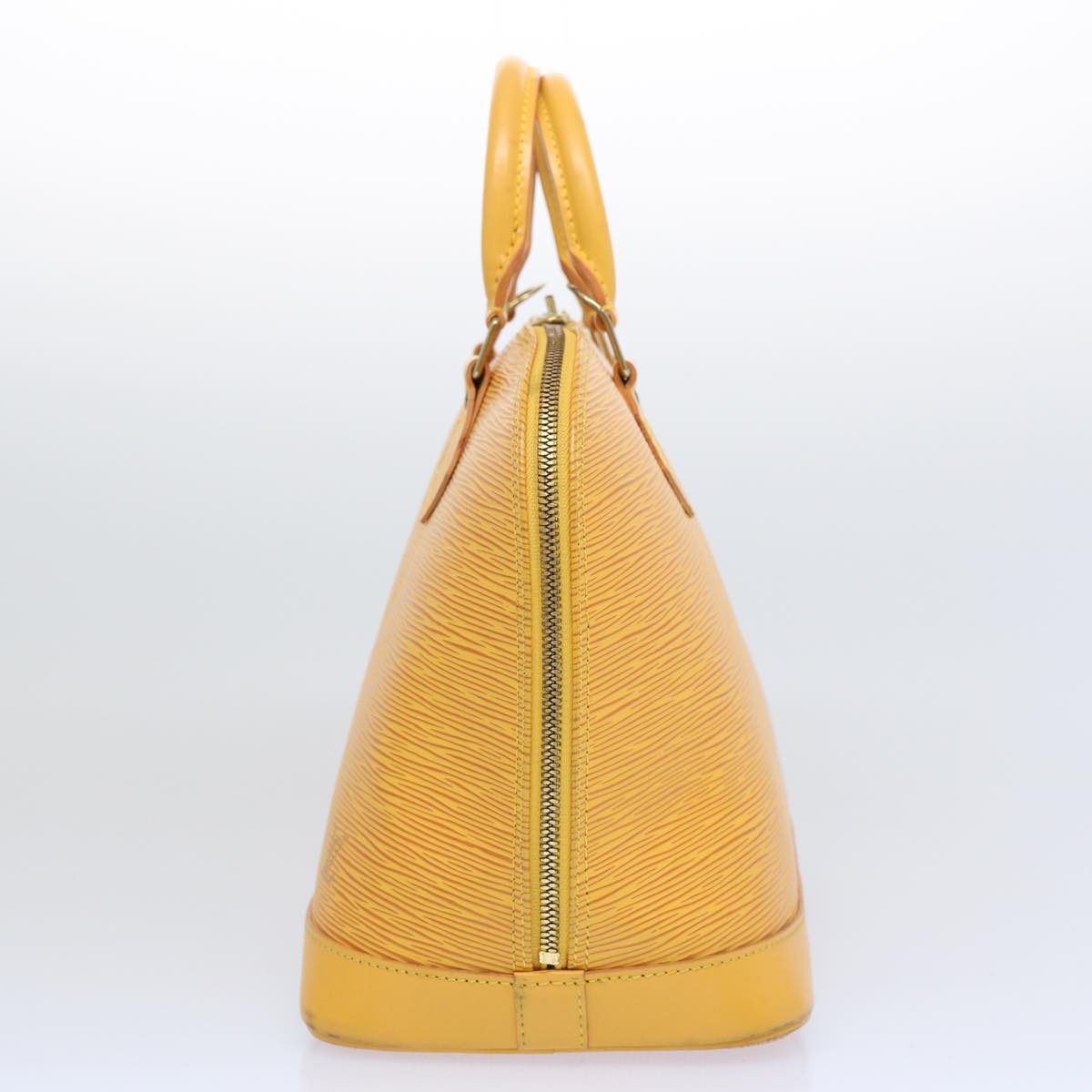 LOUIS VUITTON Epi Alma Hand Bag Tassili Yellow M52149 LV 62790
