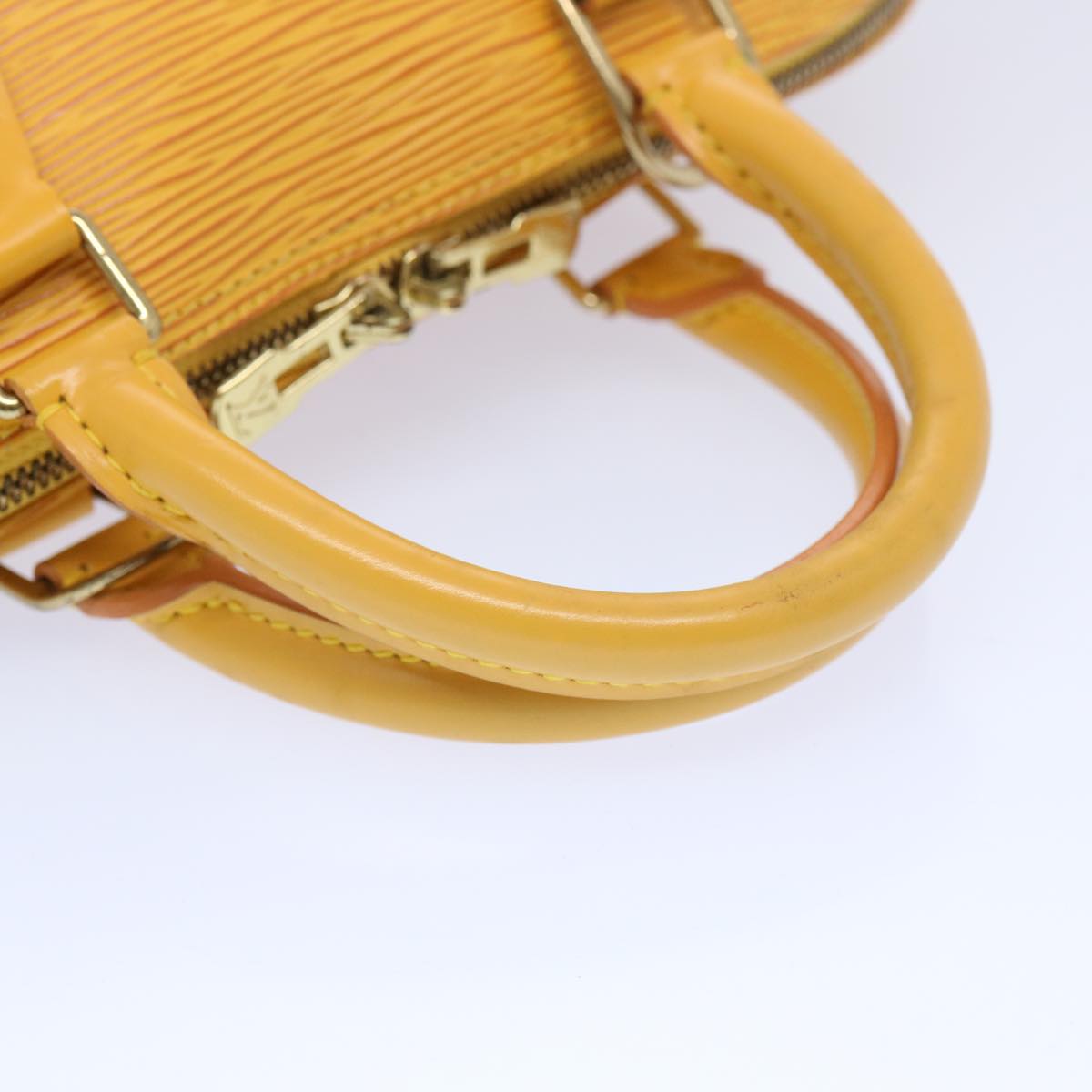 LOUIS VUITTON Epi Alma Hand Bag Tassili Yellow M52149 LV 62790