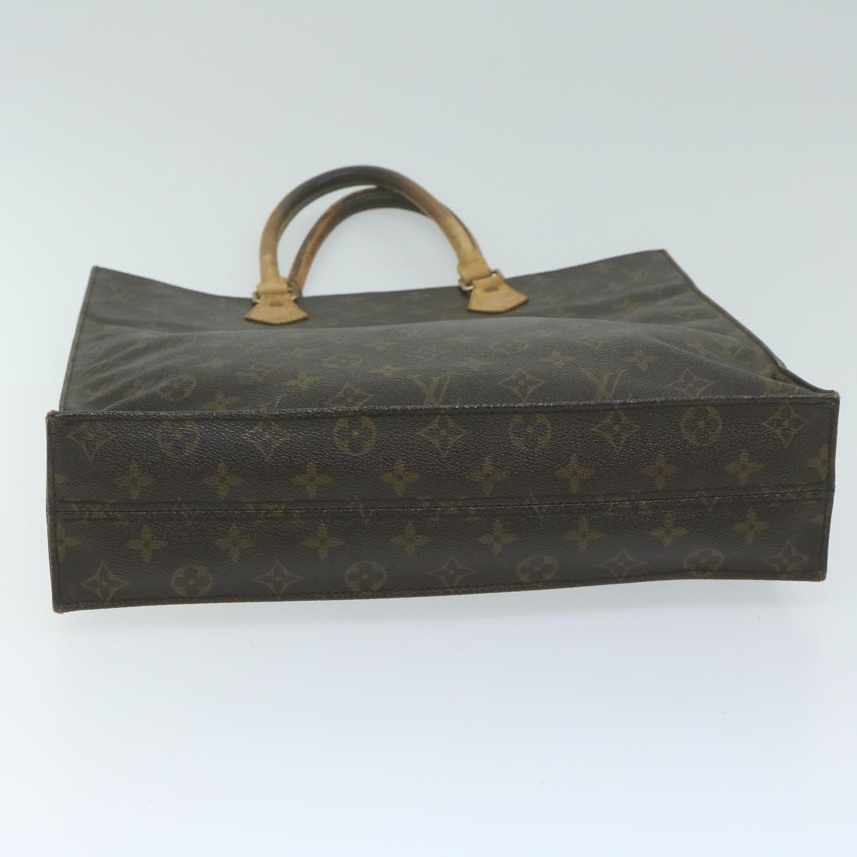 LOUIS VUITTON Monogram Sac Plat Hand Bag M51140 LV 62793