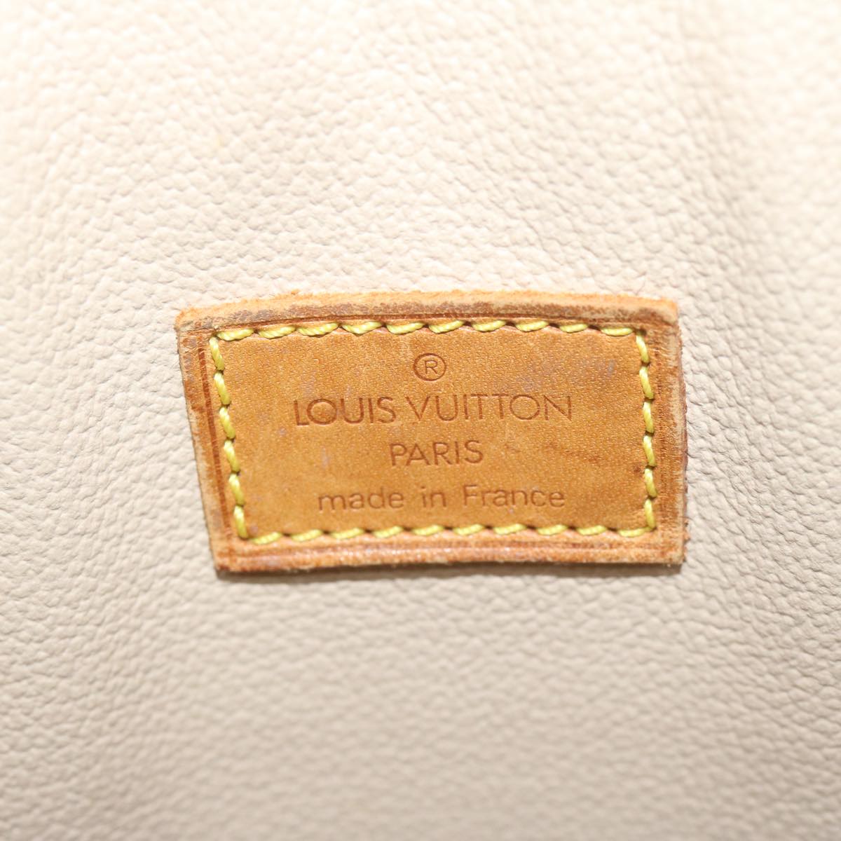 LOUIS VUITTON Monogram Sac Plat Hand Bag M51140 LV 62793