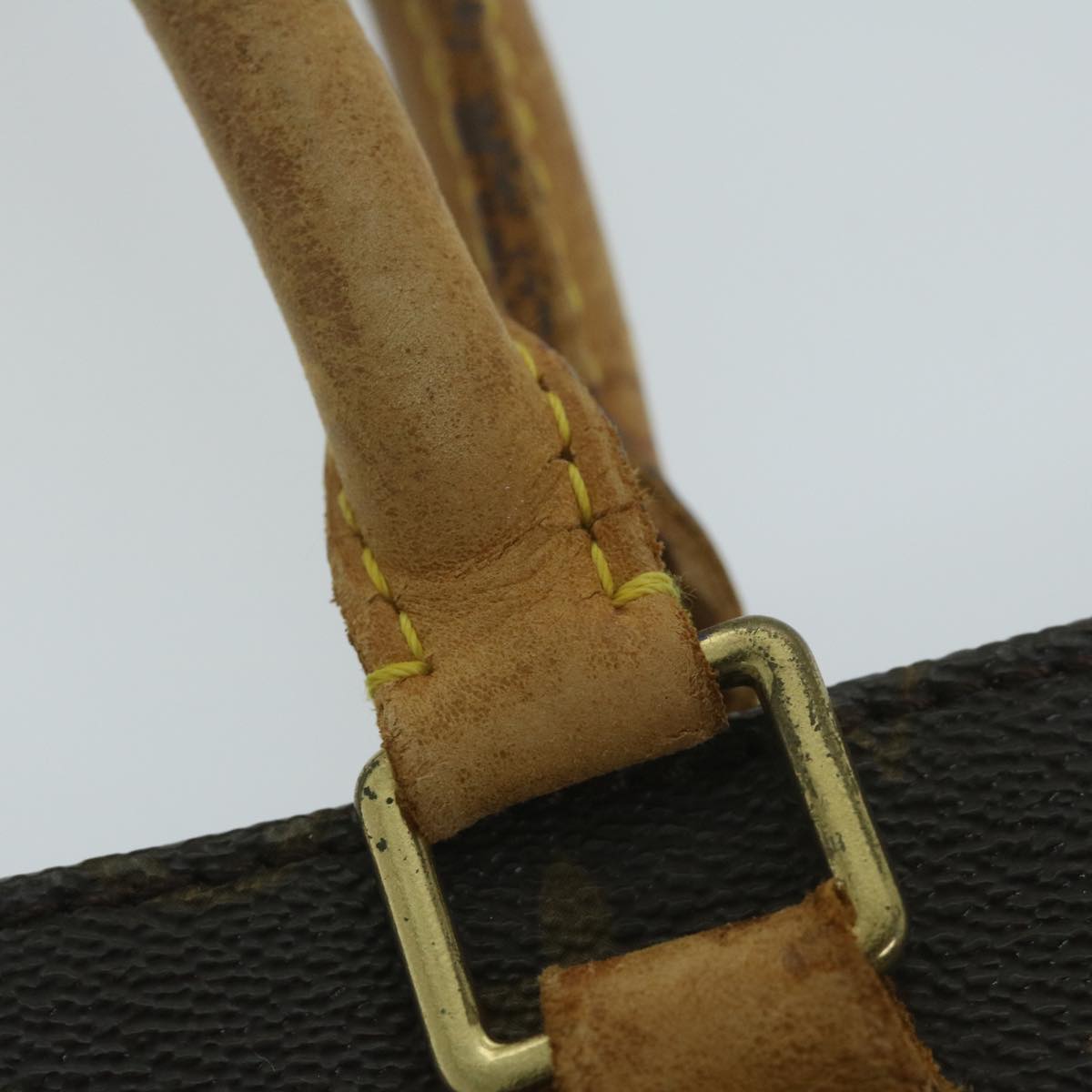 LOUIS VUITTON Monogram Sac Plat Hand Bag M51140 LV 62793