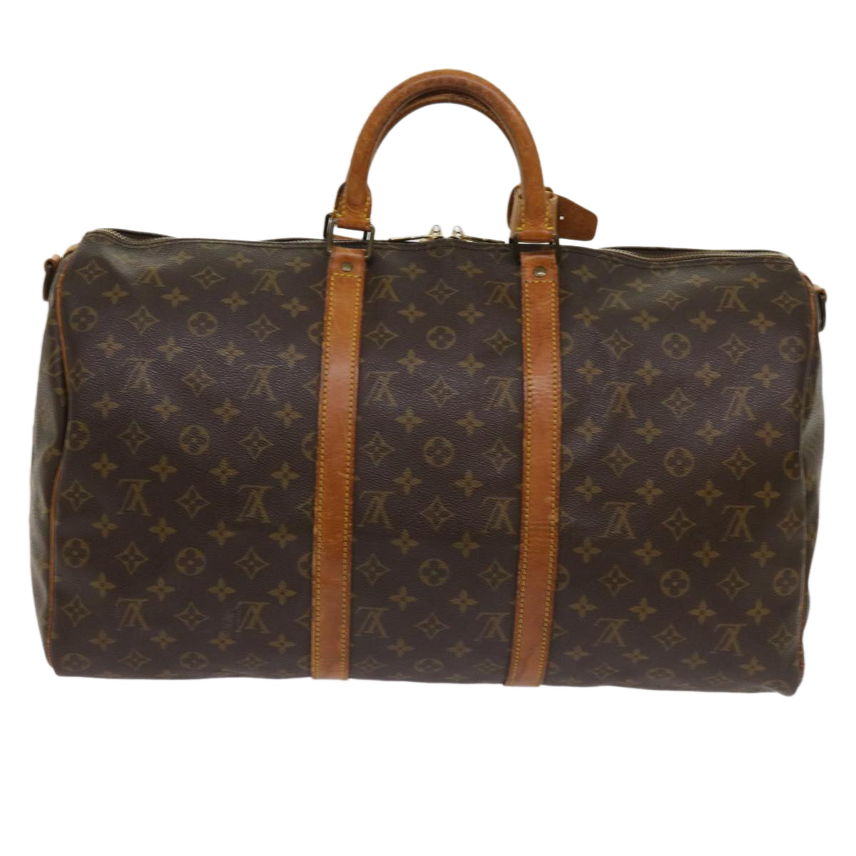 LOUIS VUITTON Monogram Keepall Bandouliere 50 Boston Bag M41416 LV 62794