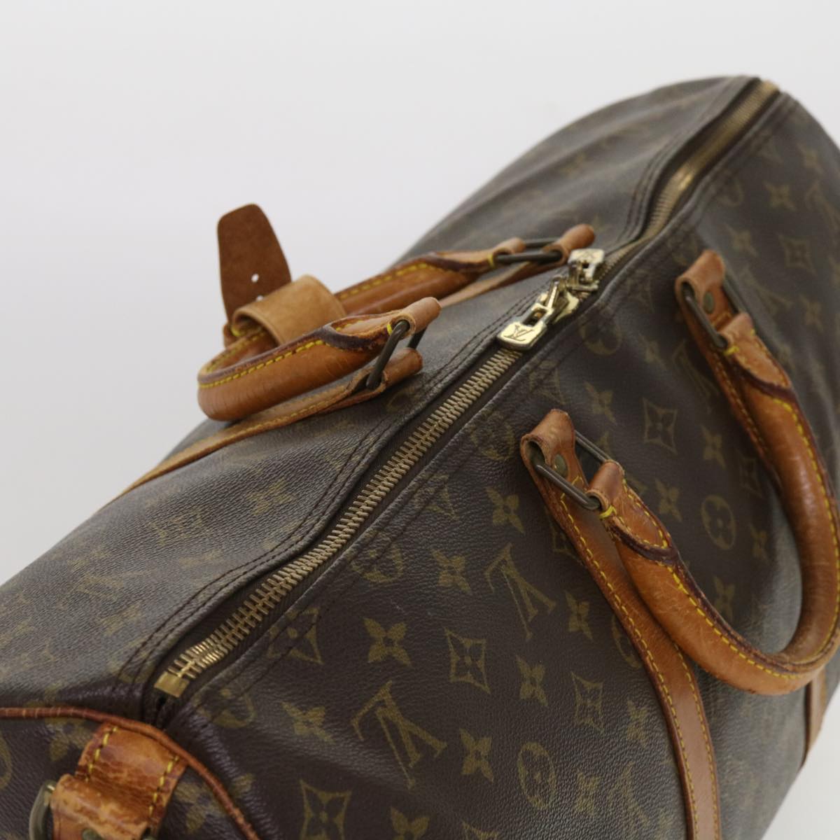 LOUIS VUITTON Monogram Keepall Bandouliere 50 Boston Bag M41416 LV 62794