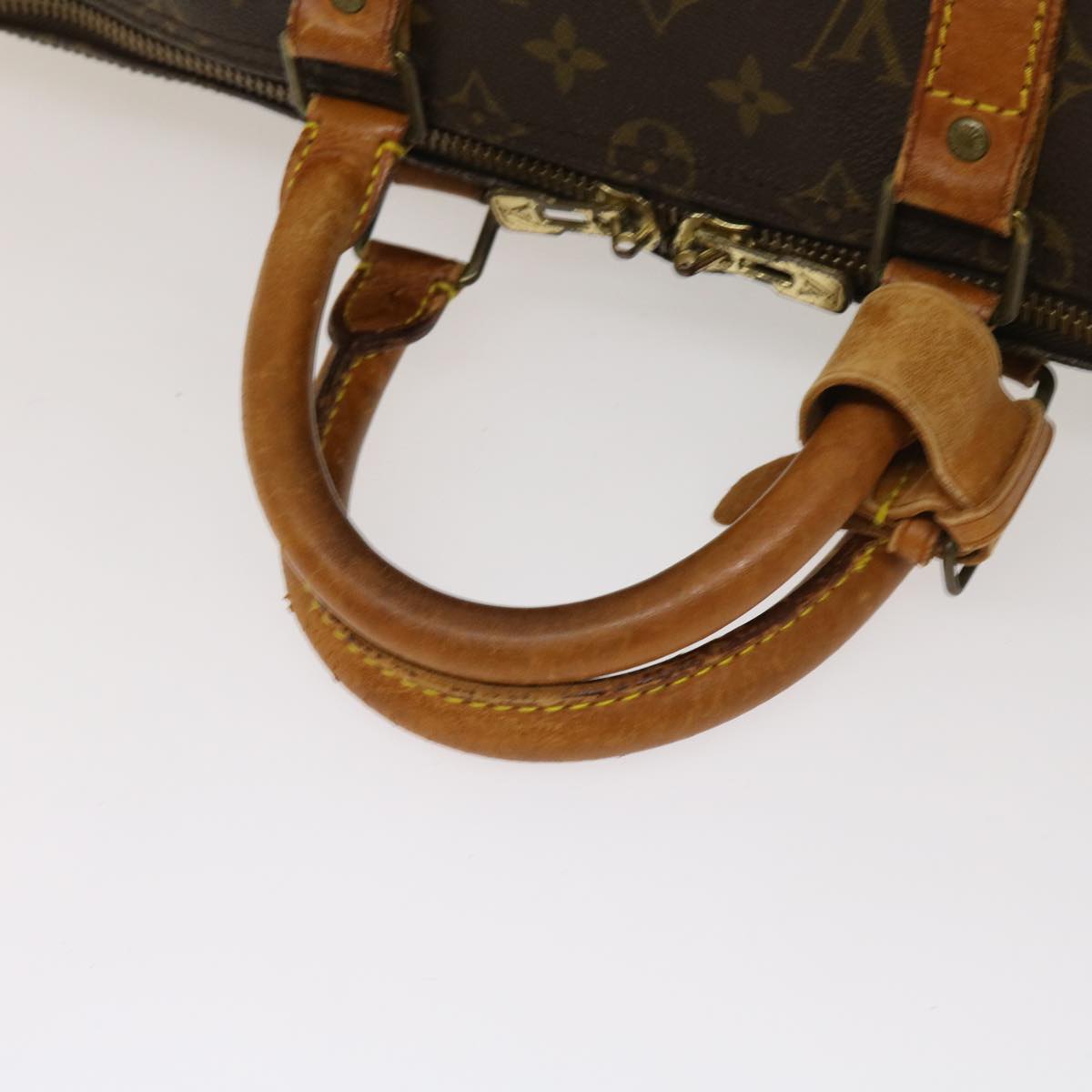 LOUIS VUITTON Monogram Keepall Bandouliere 50 Boston Bag M41416 LV 62794