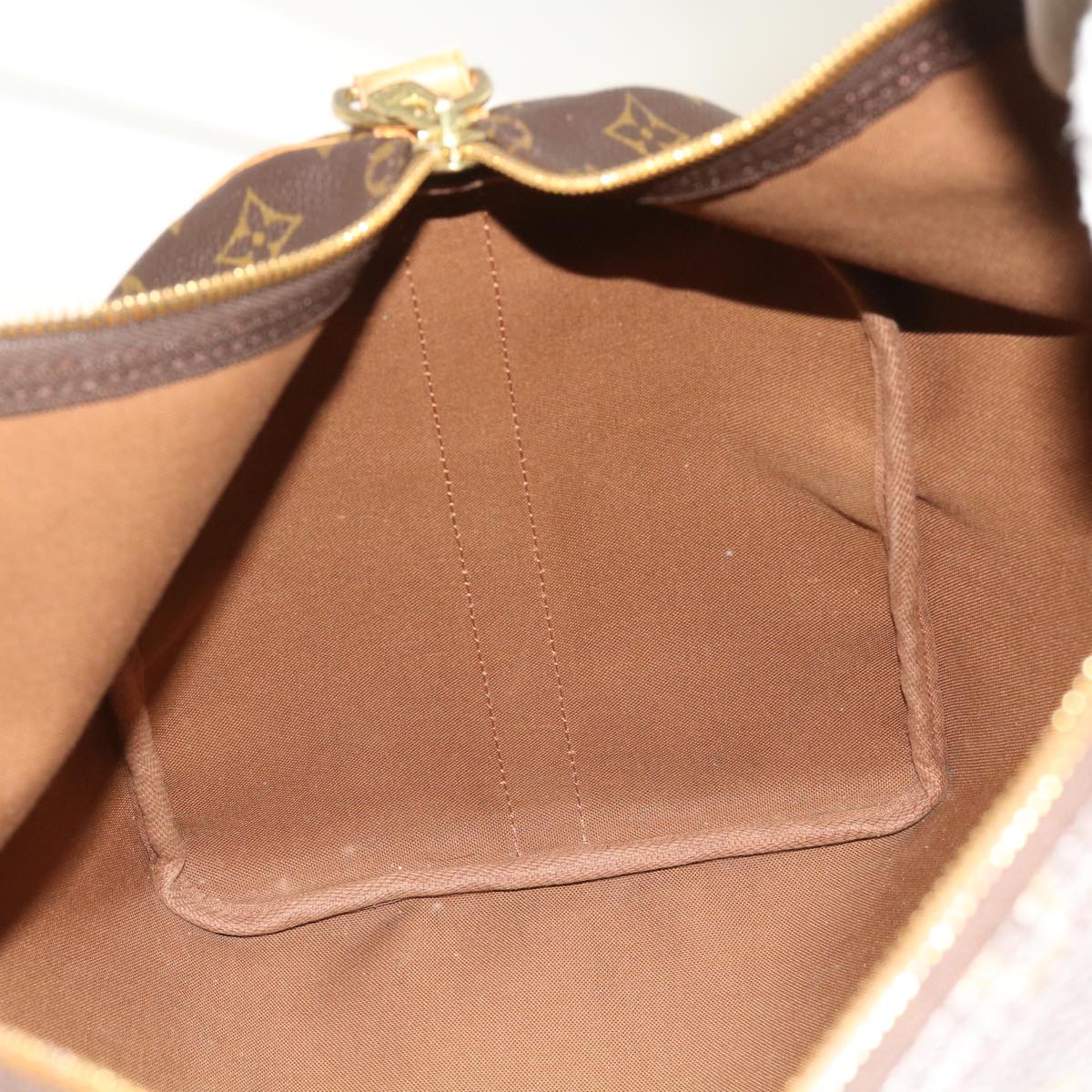 LOUIS VUITTON Monogram Keepall Bandouliere 50 Boston Bag M41416 LV 62795