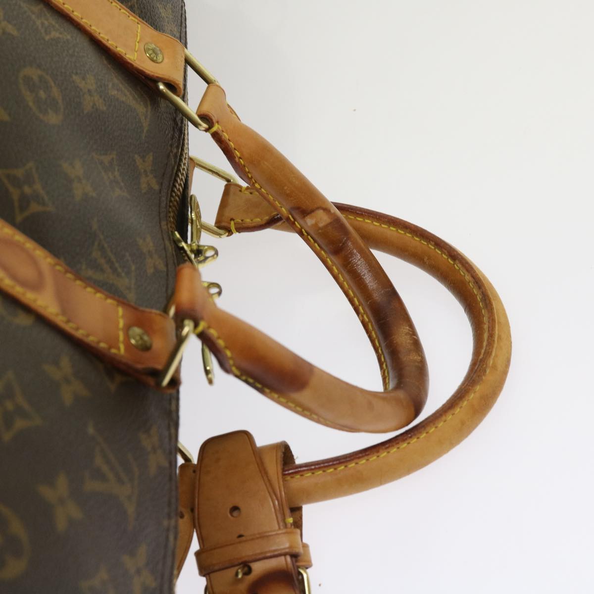 LOUIS VUITTON Monogram Keepall Bandouliere 50 Boston Bag M41416 LV 62795