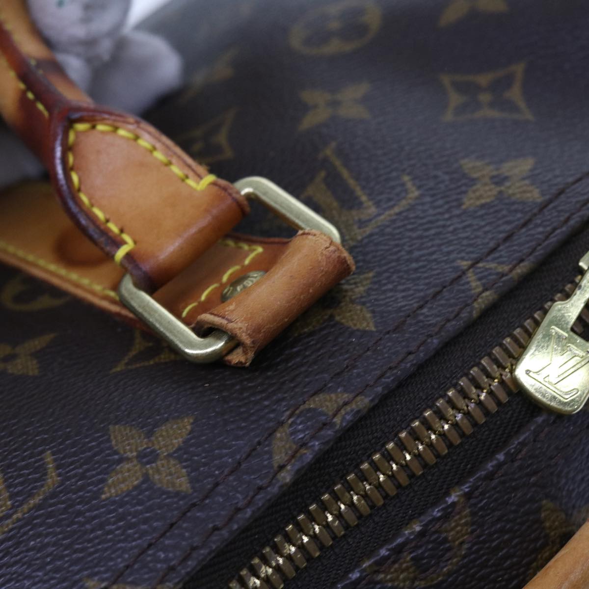 LOUIS VUITTON Monogram Keepall Bandouliere 50 Boston Bag M41416 LV 62795