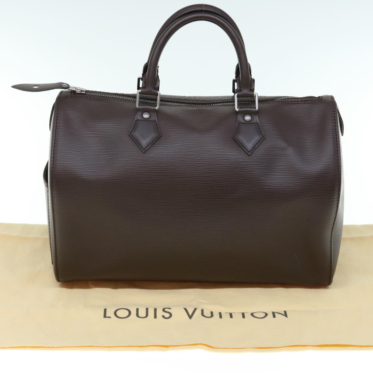 LOUIS VUITTON Epi Speedy 30 Hand Bag Mocha M5902D LV 62799