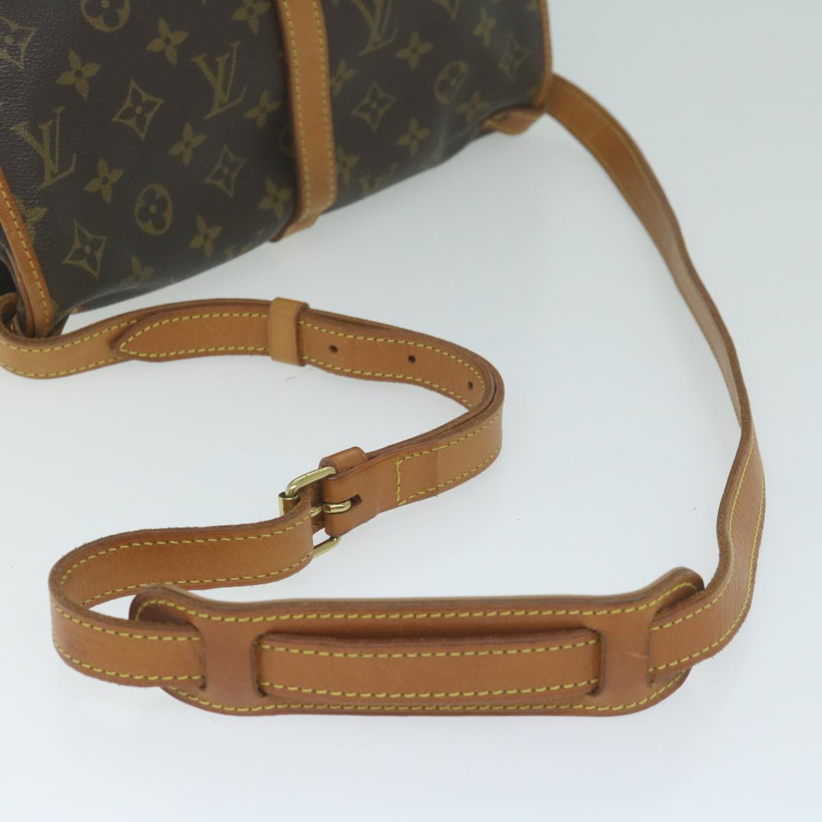 LOUIS VUITTON Monogram Saumur 30 Shoulder Bag M42256 LV 62922