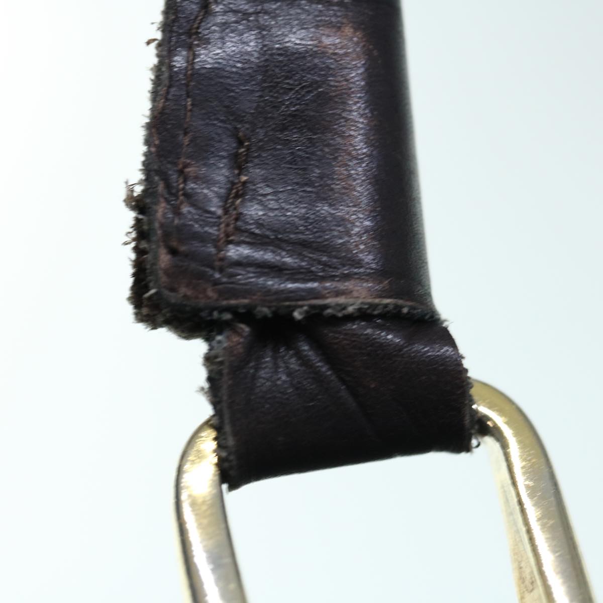 FENDI Zucca Canvas Hand Bag 2way Black Brown 62975