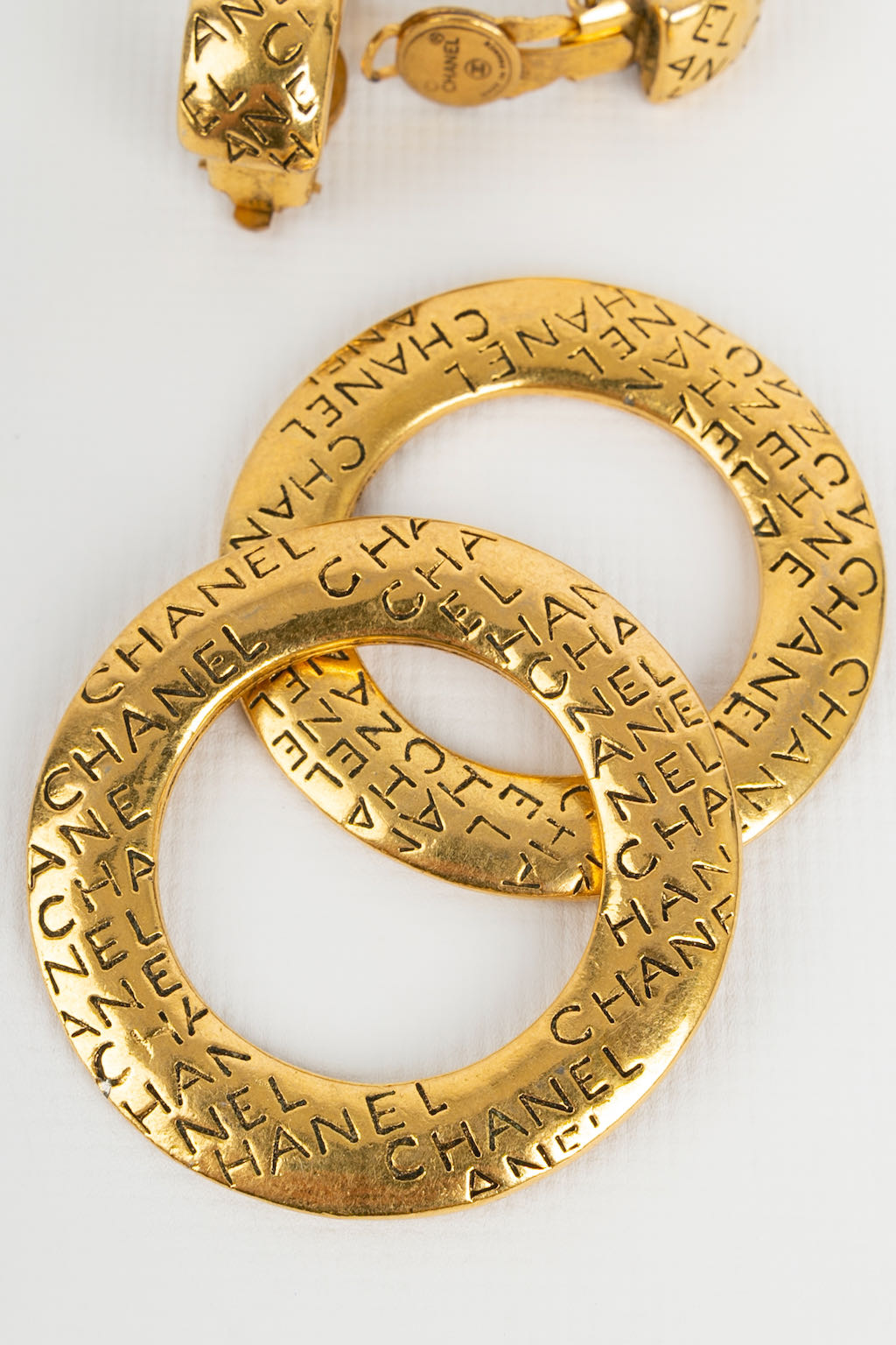 Boucles d'oreilles crÃ©oles Chanel