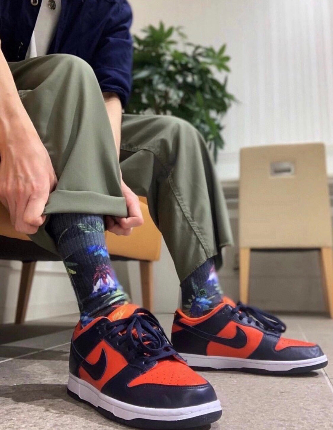 GLM - Champ Colors Blue Orange