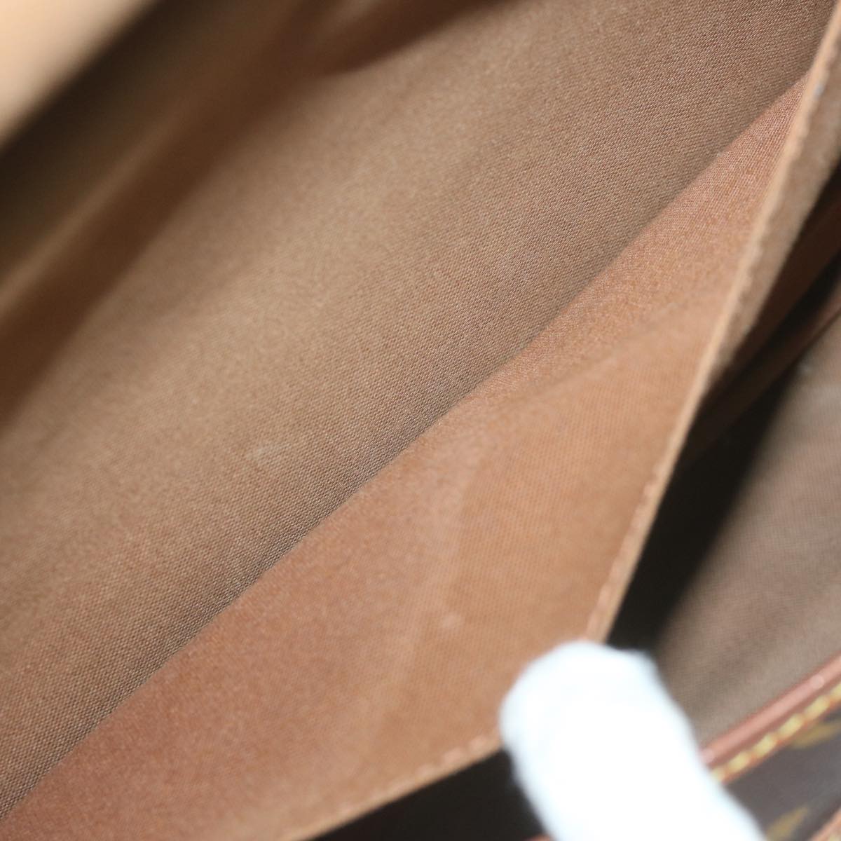 LOUIS VUITTON Monogram Saumur 35 Shoulder Bag M42254 LV 63107