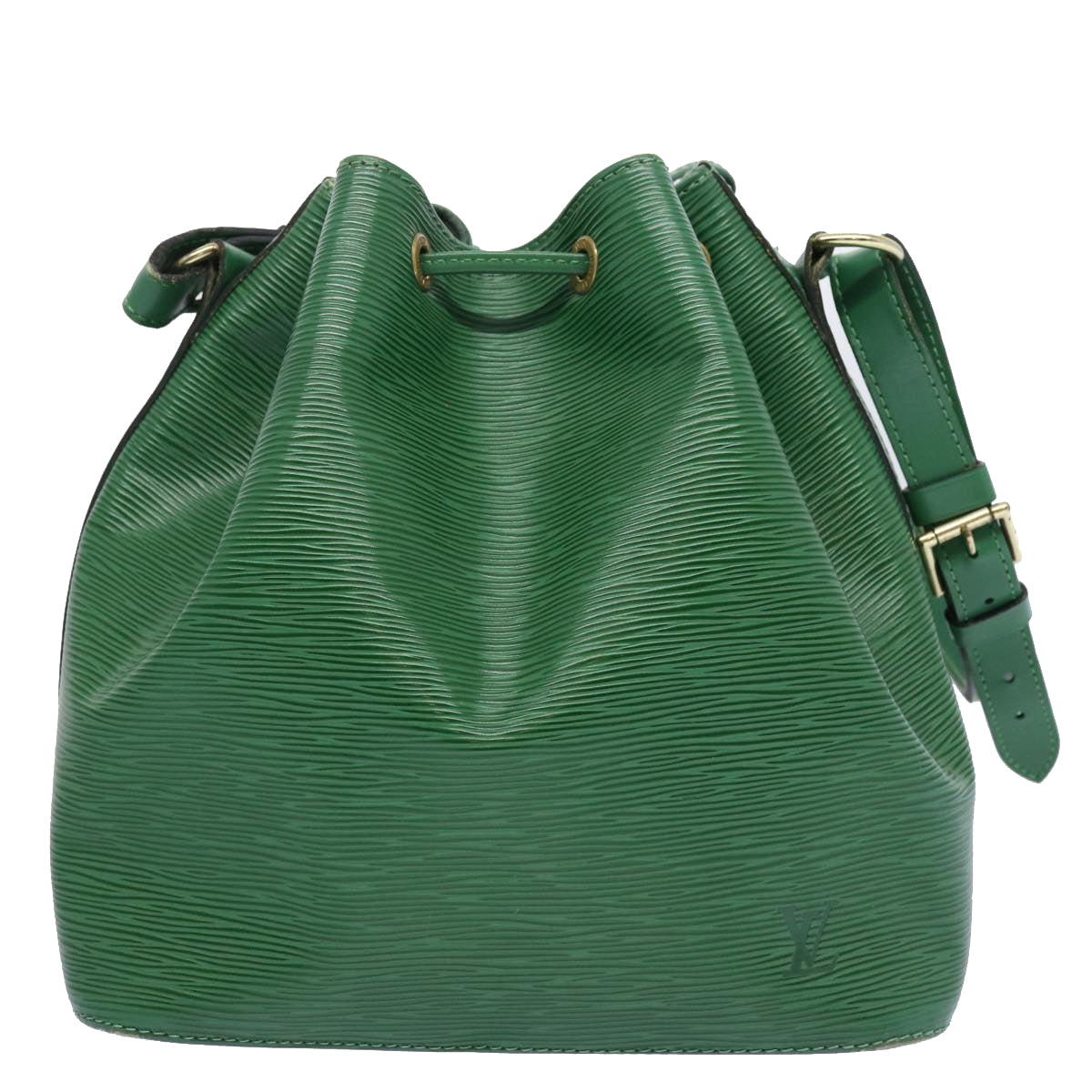 LOUIS VUITTON Epi Petit Noe Shoulder Bag Green M44104 LV 63216