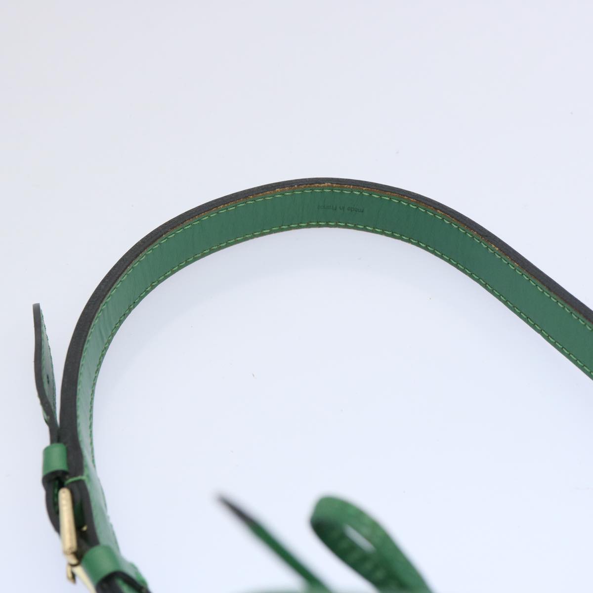 LOUIS VUITTON Epi Petit Noe Shoulder Bag Green M44104 LV 63216