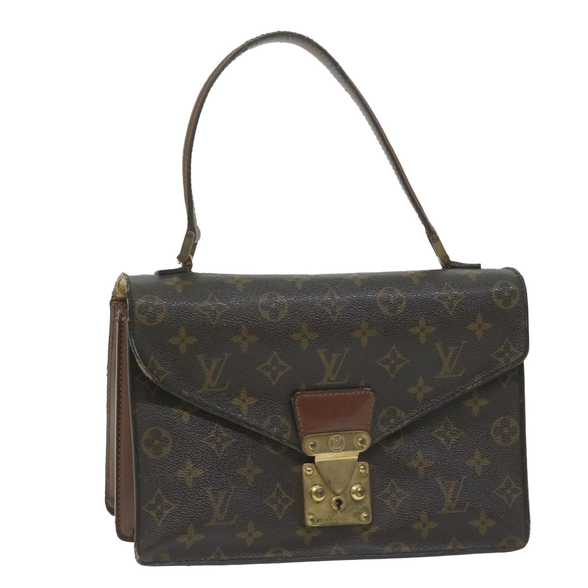 LOUIS VUITTON Monogram Concorde Hand Bag M51190 LV 63231