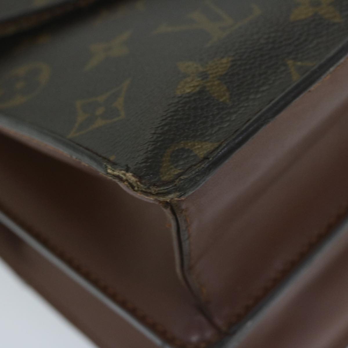 LOUIS VUITTON Monogram Concorde Hand Bag M51190 LV 63231