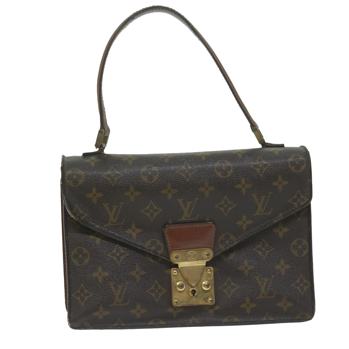 LOUIS VUITTON Monogram Concorde Hand Bag M51190 LV 63231