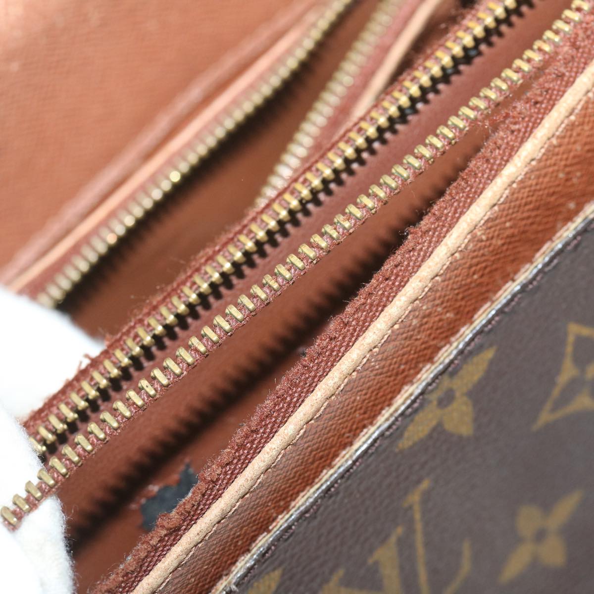 LOUIS VUITTON Monogram Concorde Hand Bag M51190 LV 63231