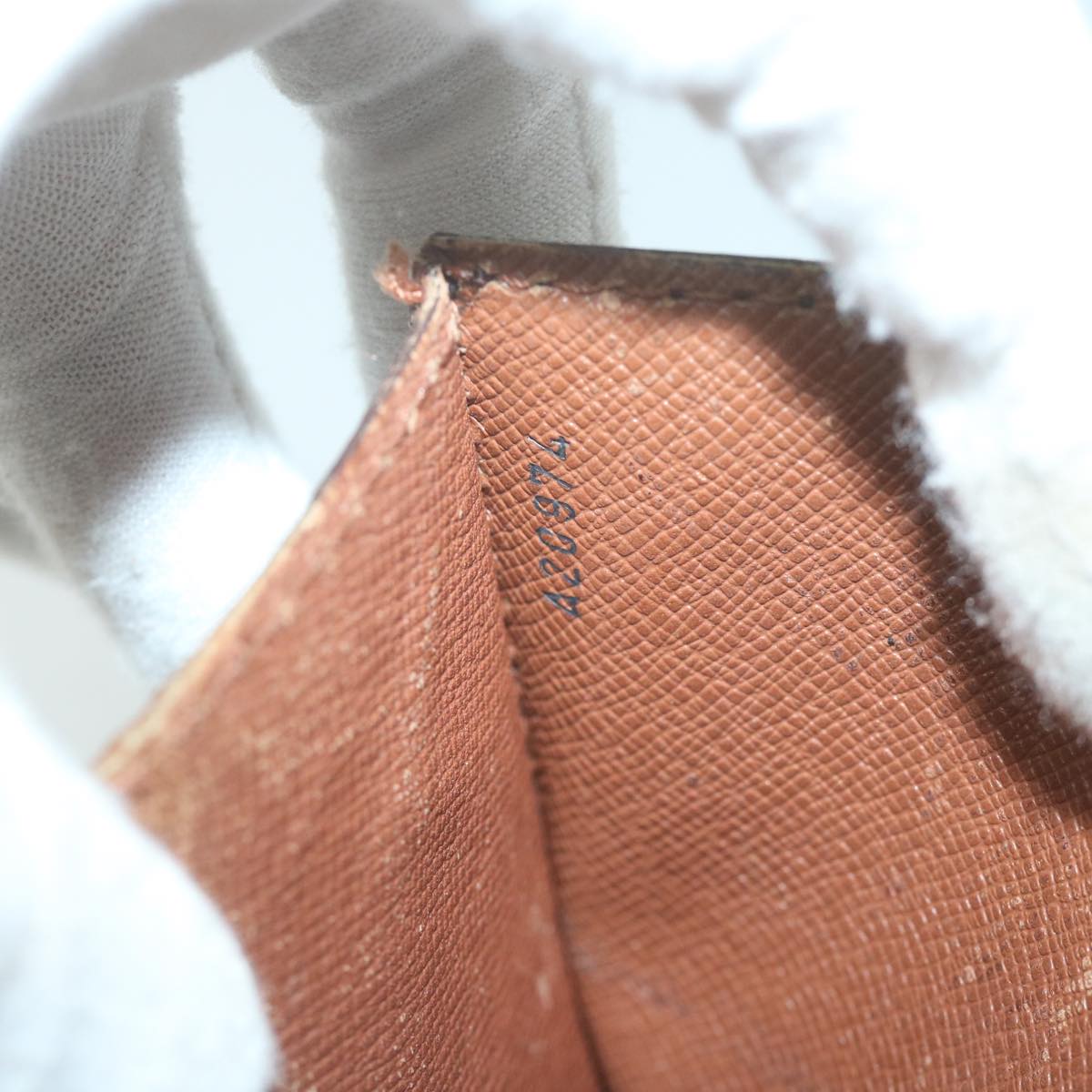 LOUIS VUITTON Monogram Concorde Hand Bag M51190 LV 63231